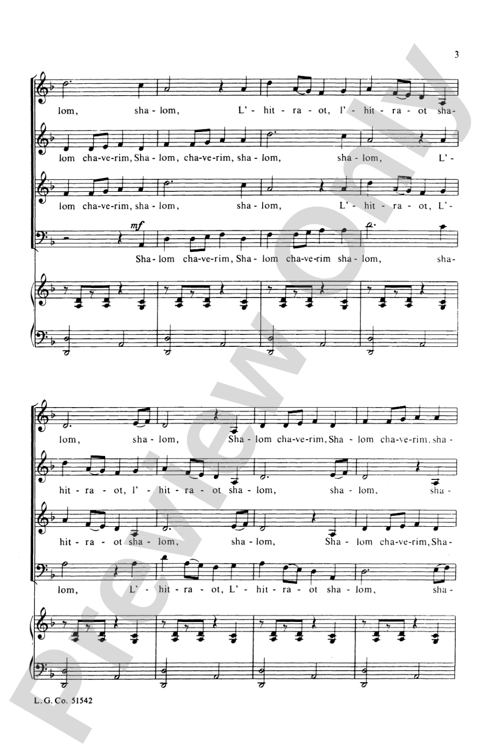 Rounds of Israel: SATB Choral Octavo