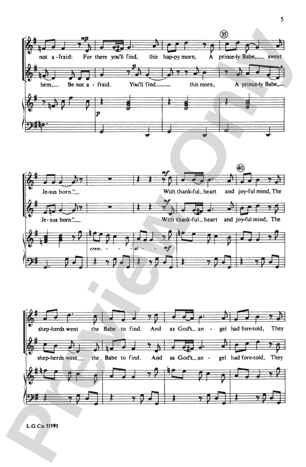 Three Christmas Carols: 2-Part Choral Octavo