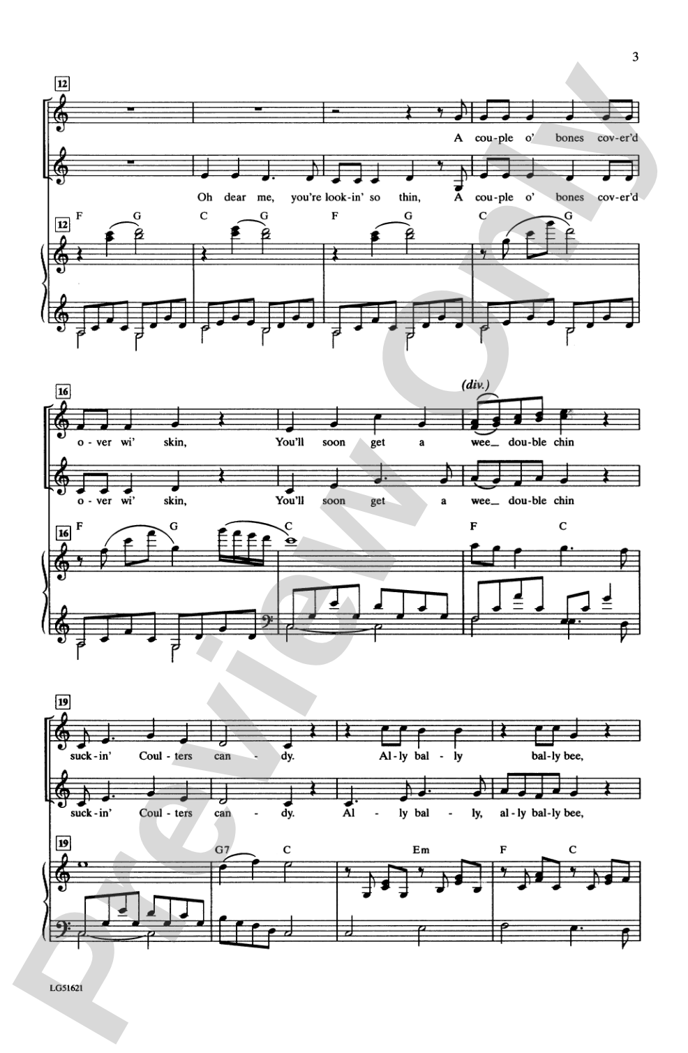 Coulters Candy: 2-Part Choral Octavo