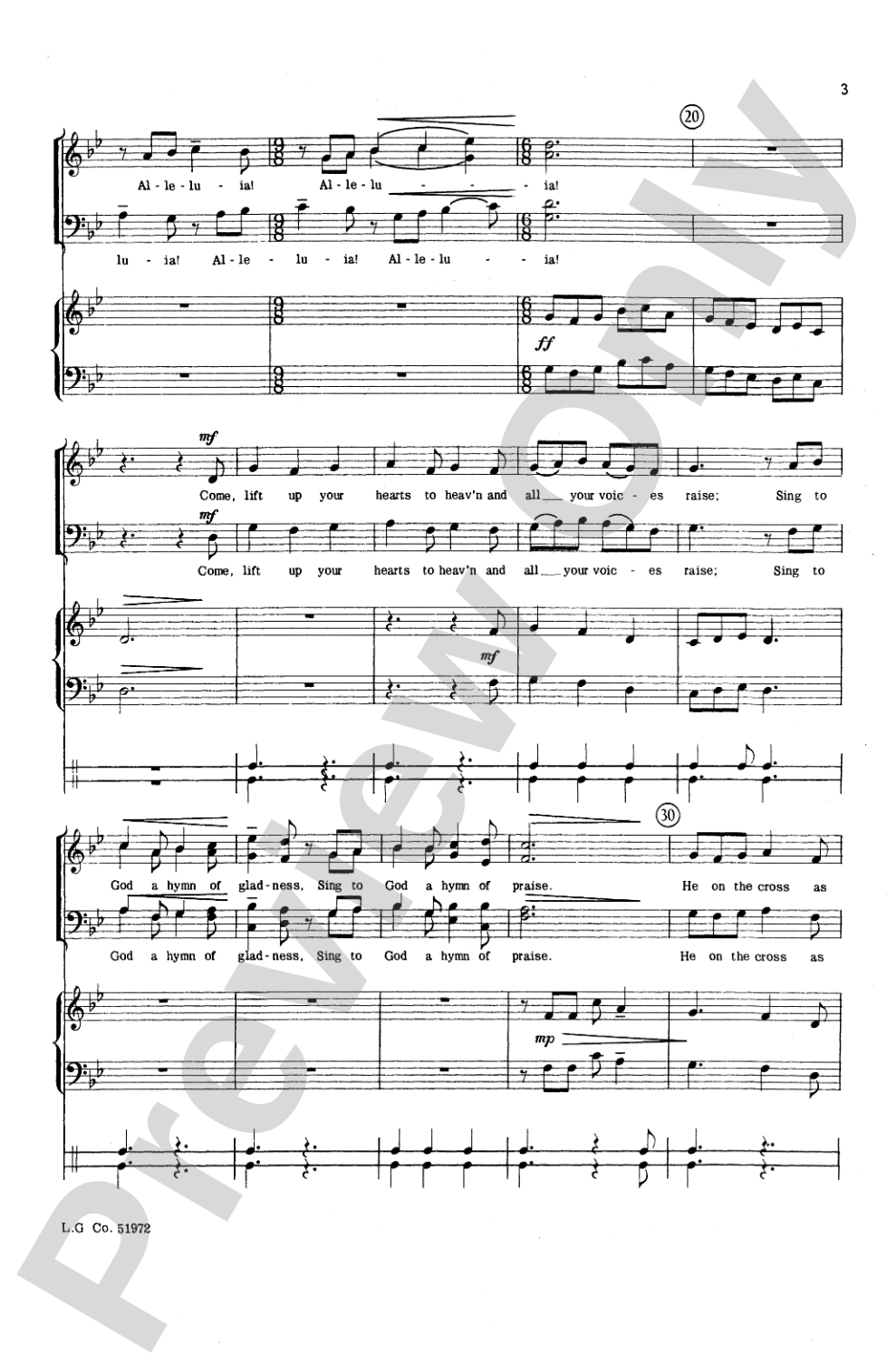 His Spirit Leads On: SATB Choral Octavo