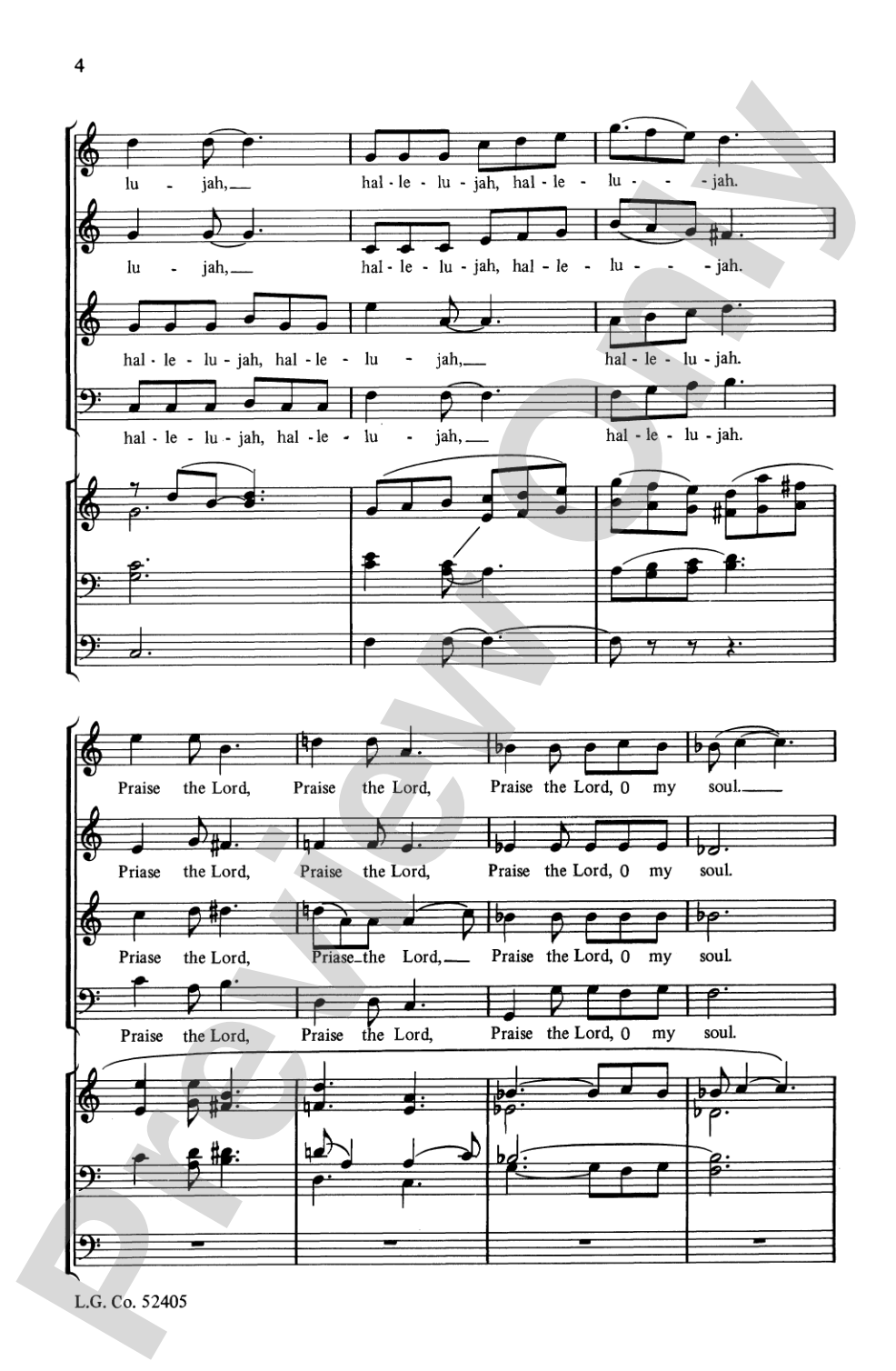 Psalm 146: SATB Choral Octavo