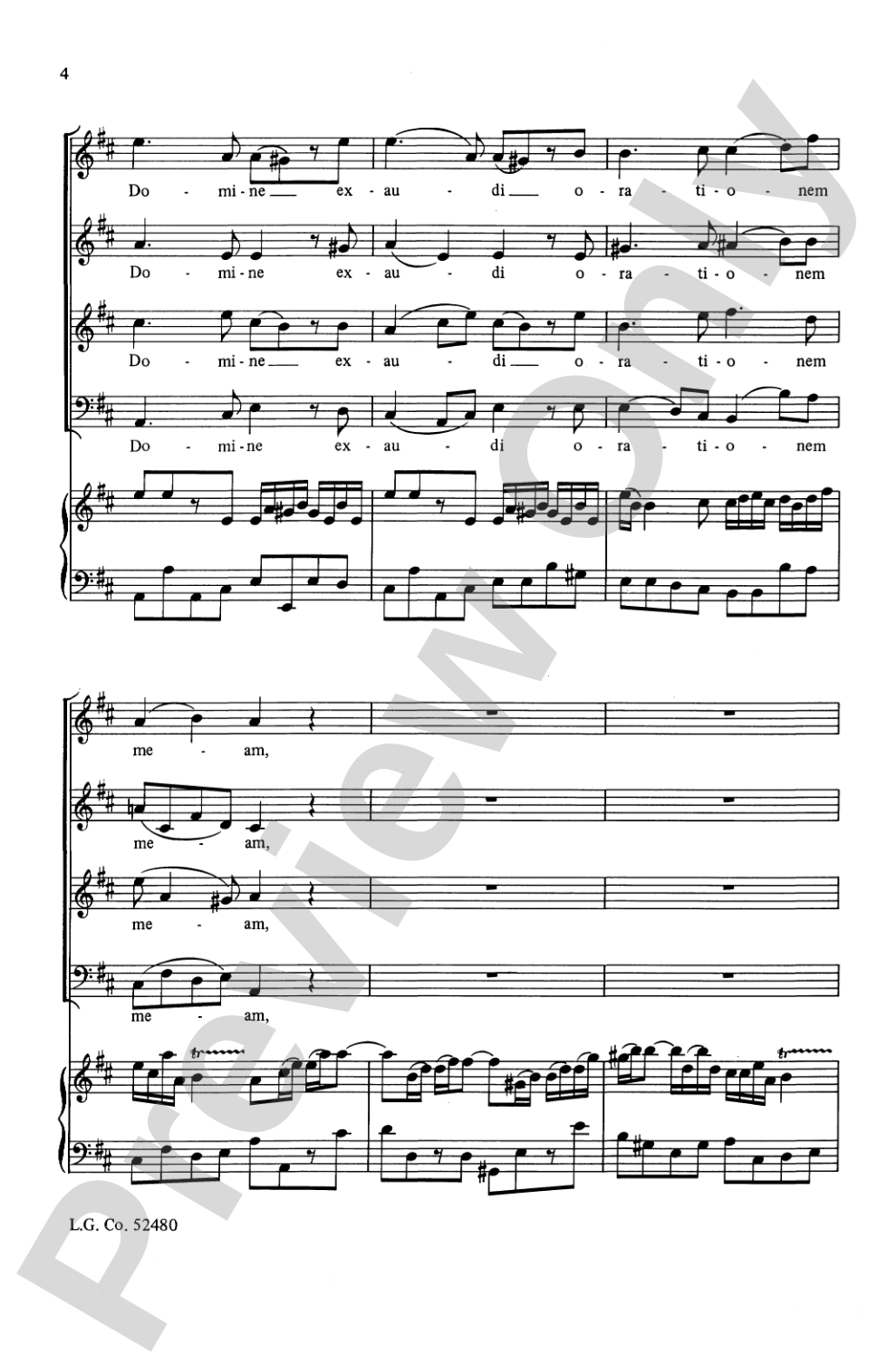 De Profundis Clamavi: SATB Choral Octavo