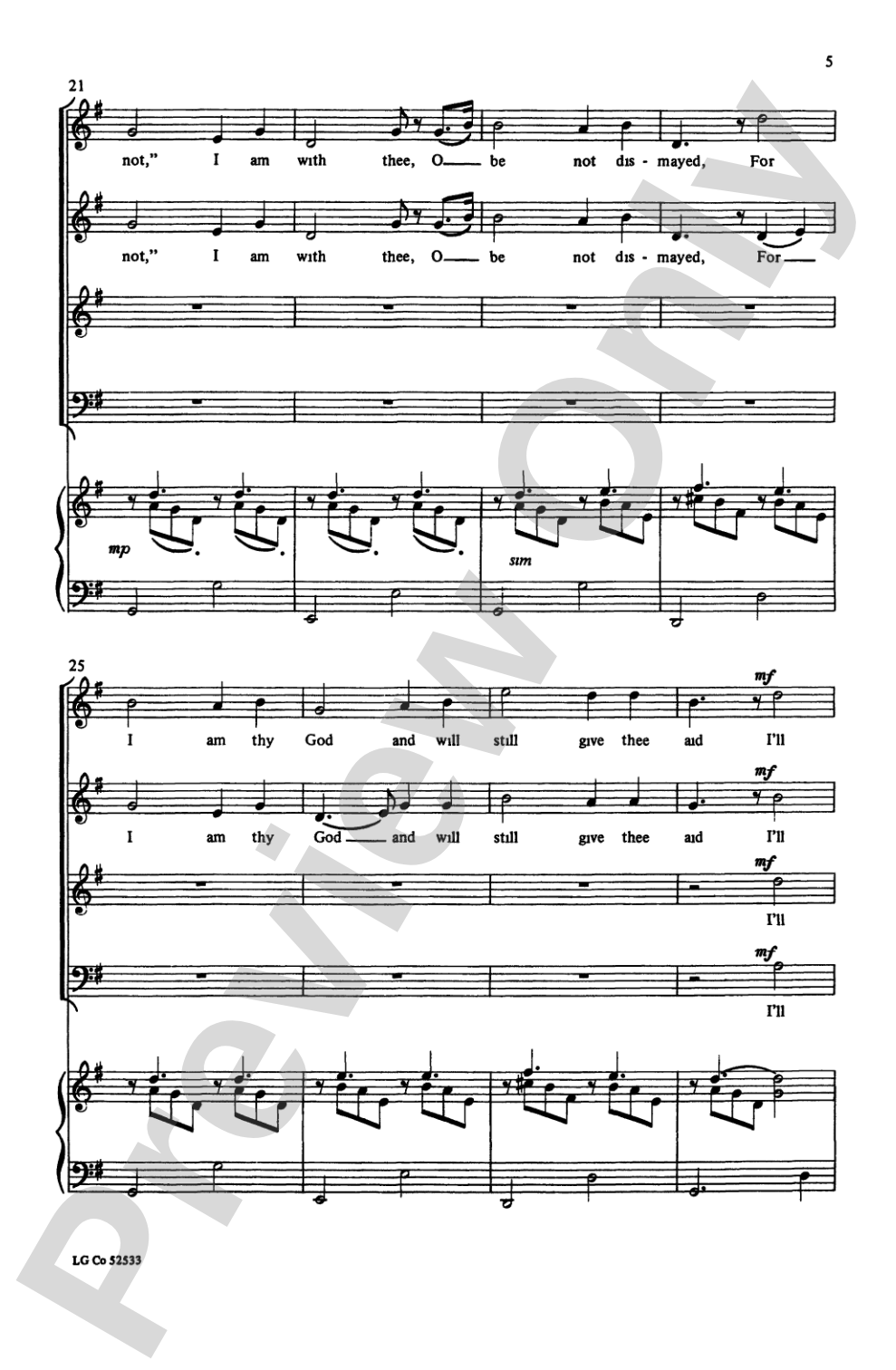 How Firm a Foundation: SATB Choral Octavo