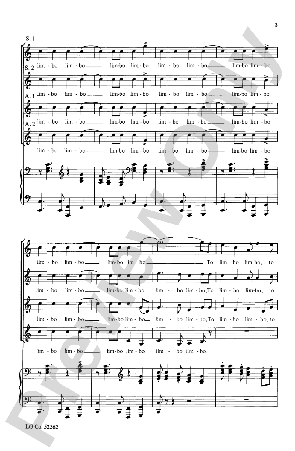 'Round the Globe (Part 3): SSAA Choral Octavo