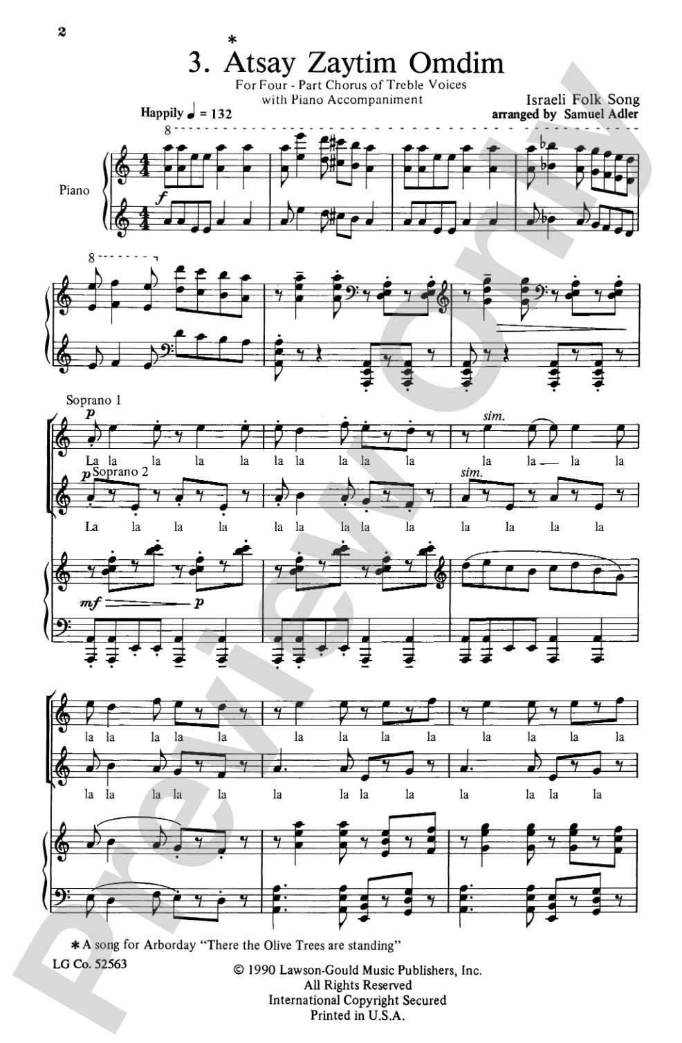 'Round the Globe (Part 4): SSAA Choral Octavo