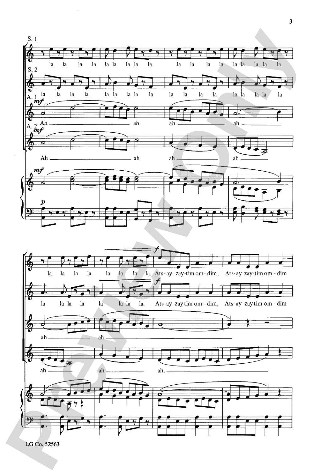 'Round the Globe (Part 4): SSAA Choral Octavo
