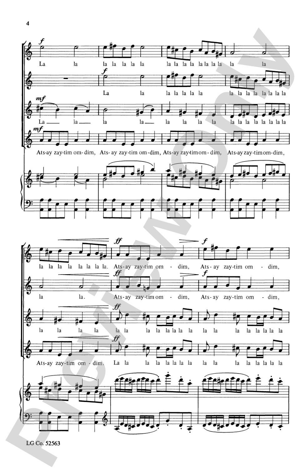 'Round the Globe (Part 4): SSAA Choral Octavo