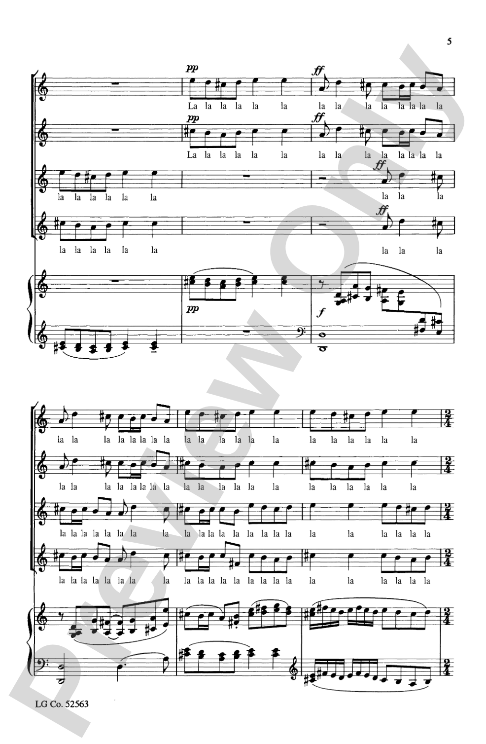'Round the Globe (Part 4): SSAA Choral Octavo