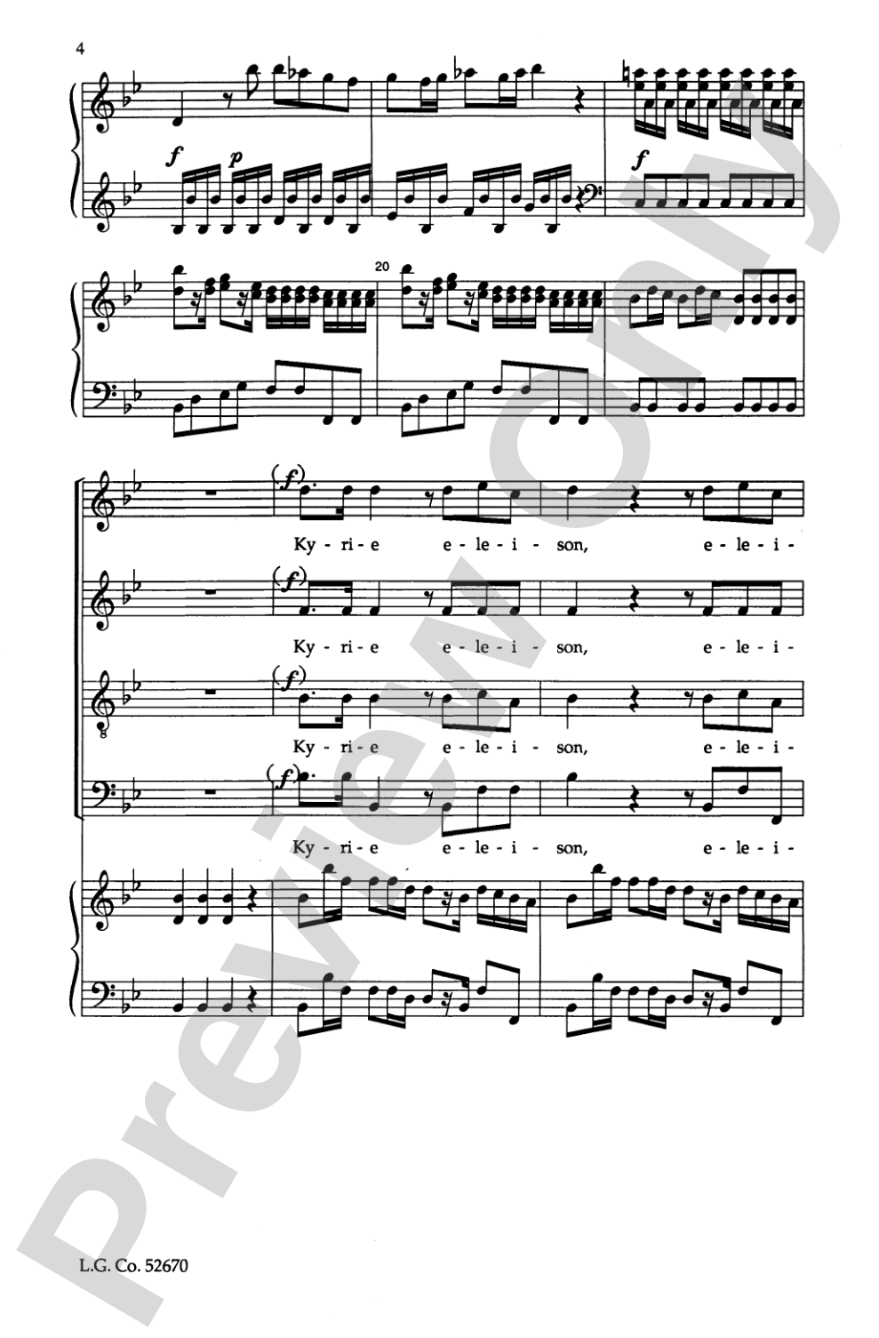 Kyrie: SATB Choral Octavo