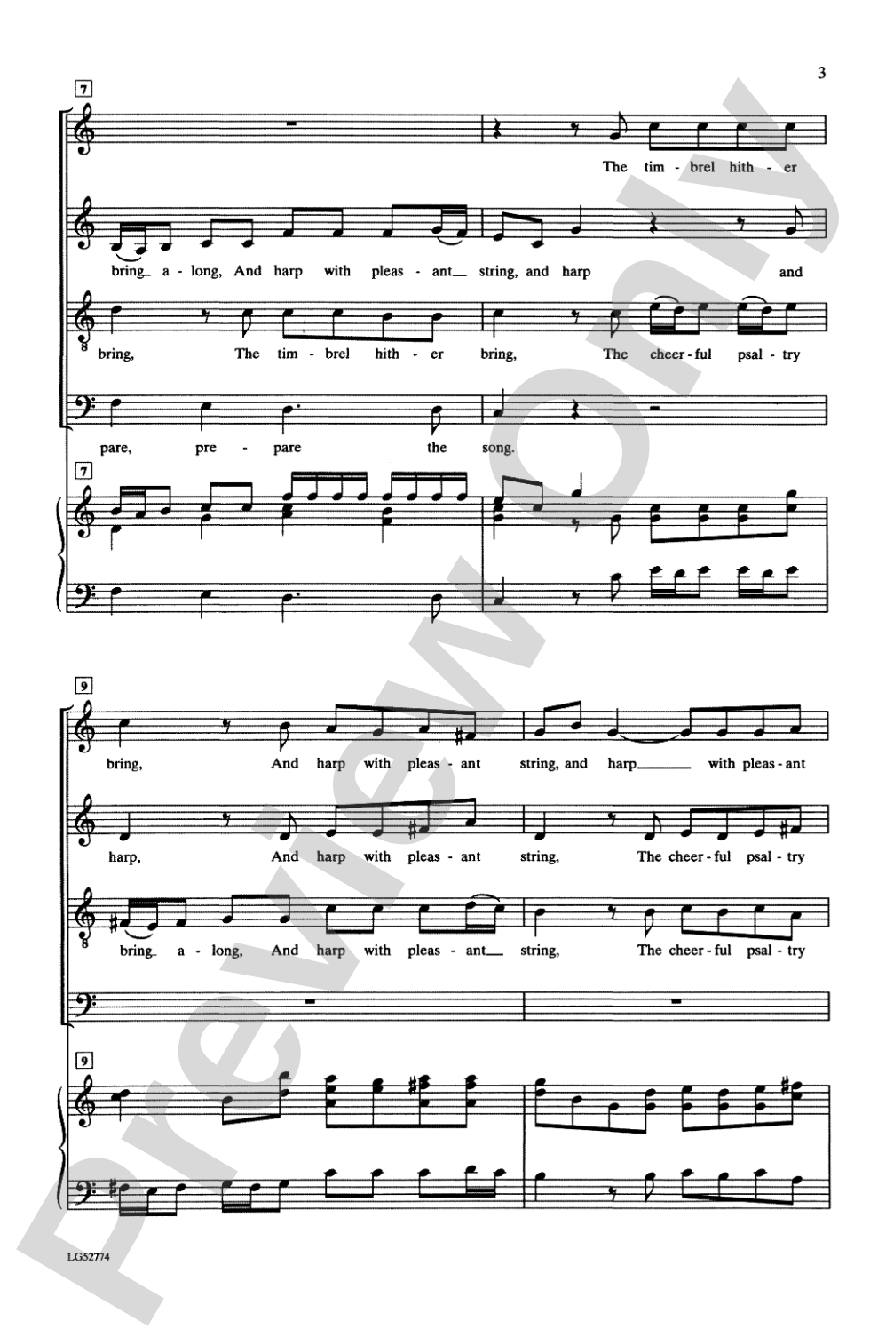 Prepare the Hymn: SATB Choral Octavo