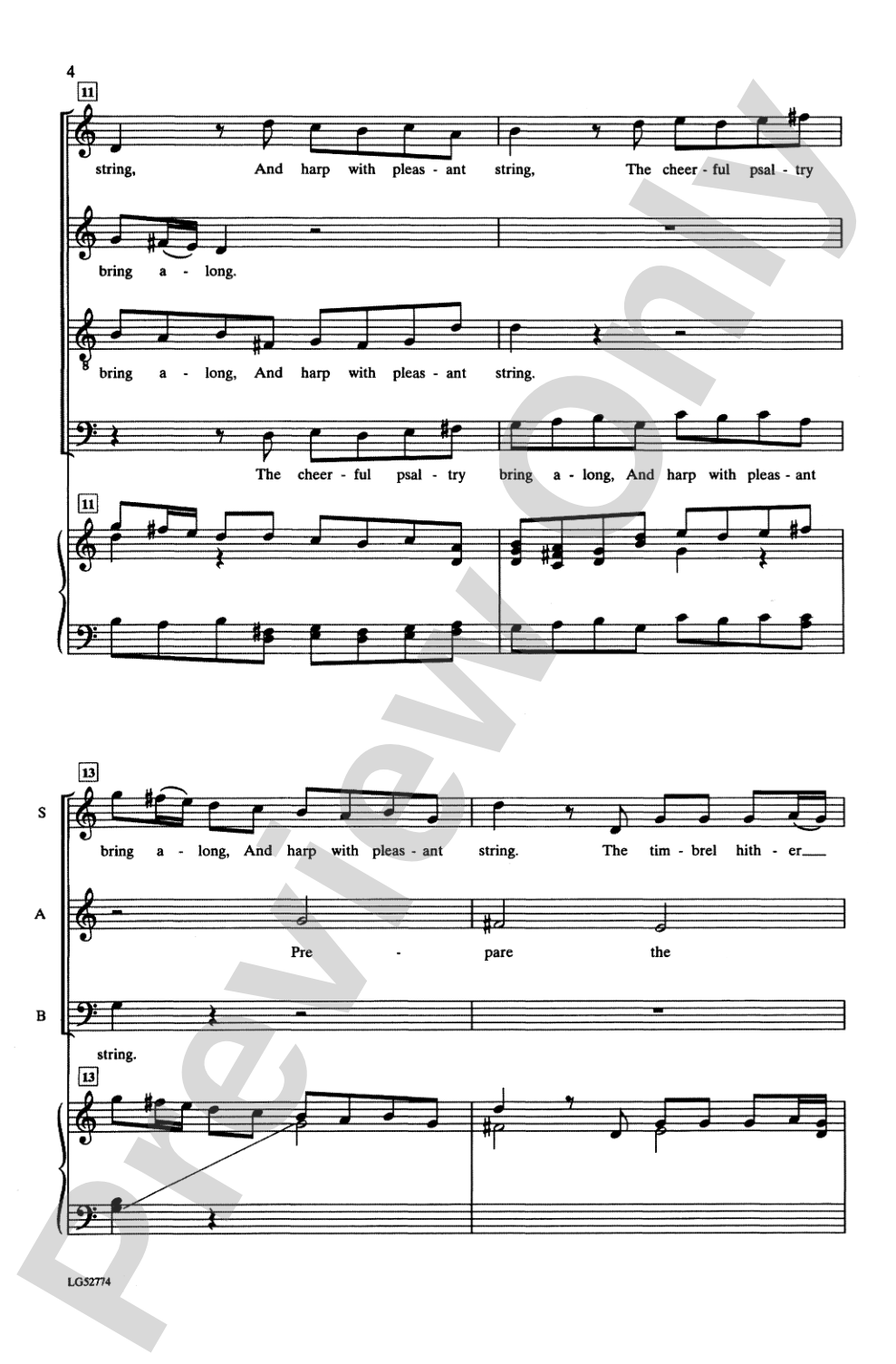 Prepare the Hymn: SATB Choral Octavo