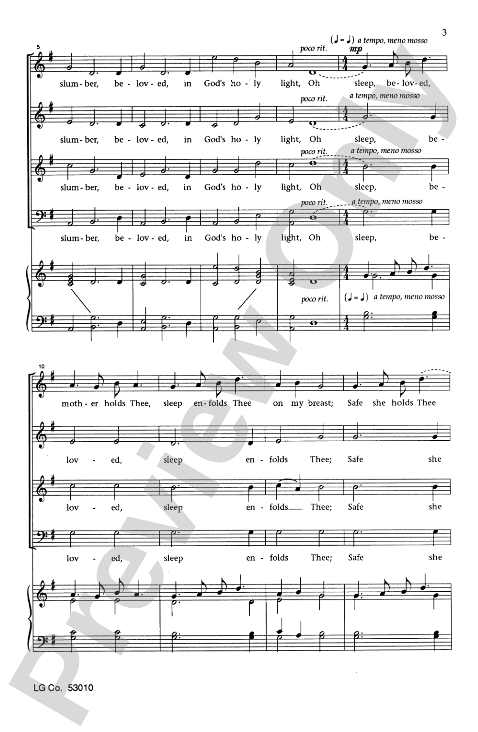 Suo-Gan: SATB Choral Octavo