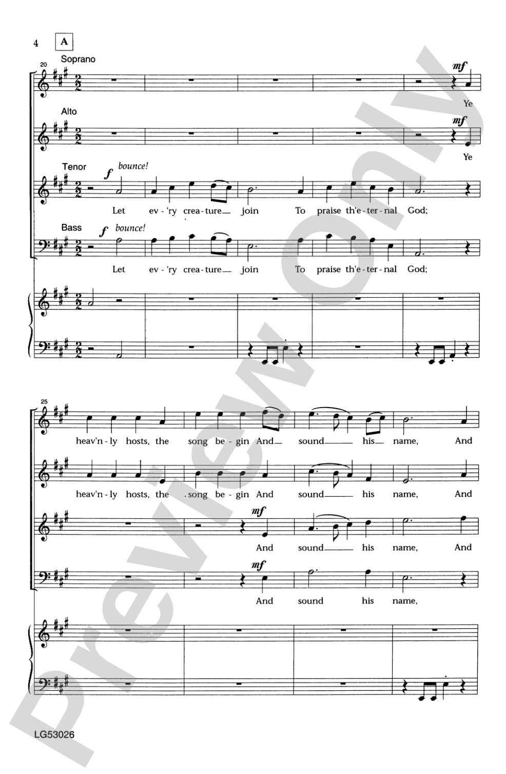 And Sing Eternally (New England Hymnody) (I. Creation - Zion's Hill - A Musical Concert): SATB and Tenor Solo Choral Octavo