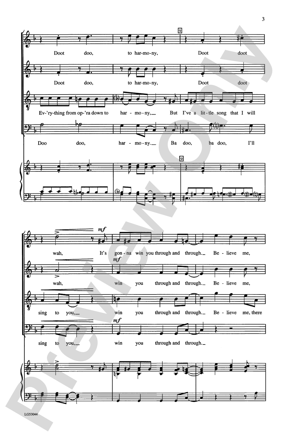 Ja-Da: SATB, <I>a cappella</I> Choral Octavo