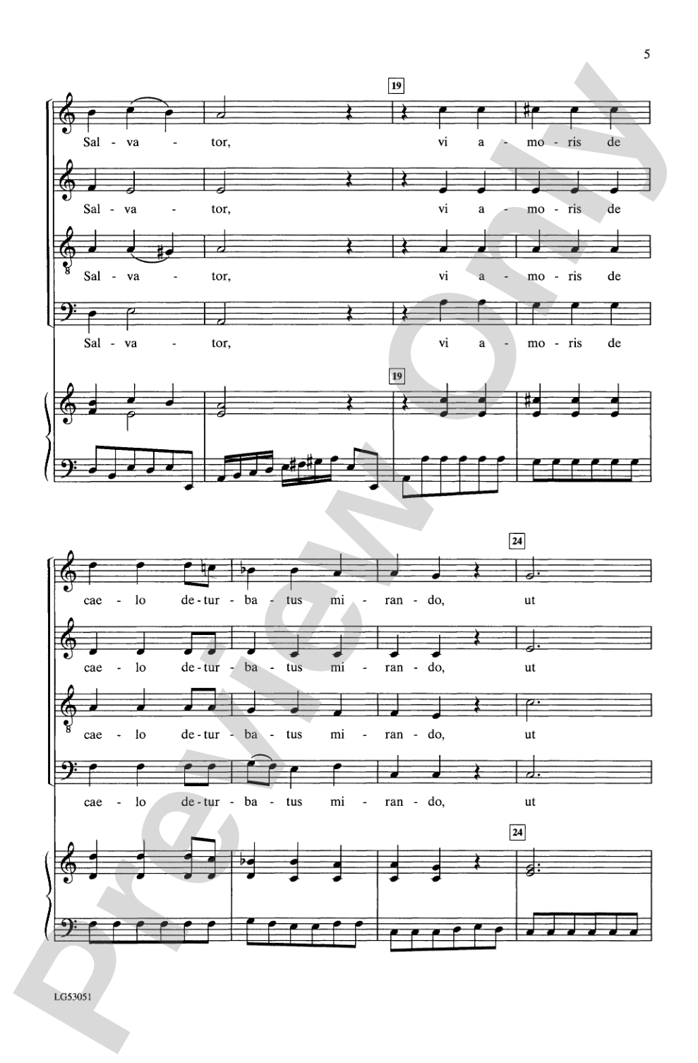 Gloria In Excelsis: SATB Choral Octavo
