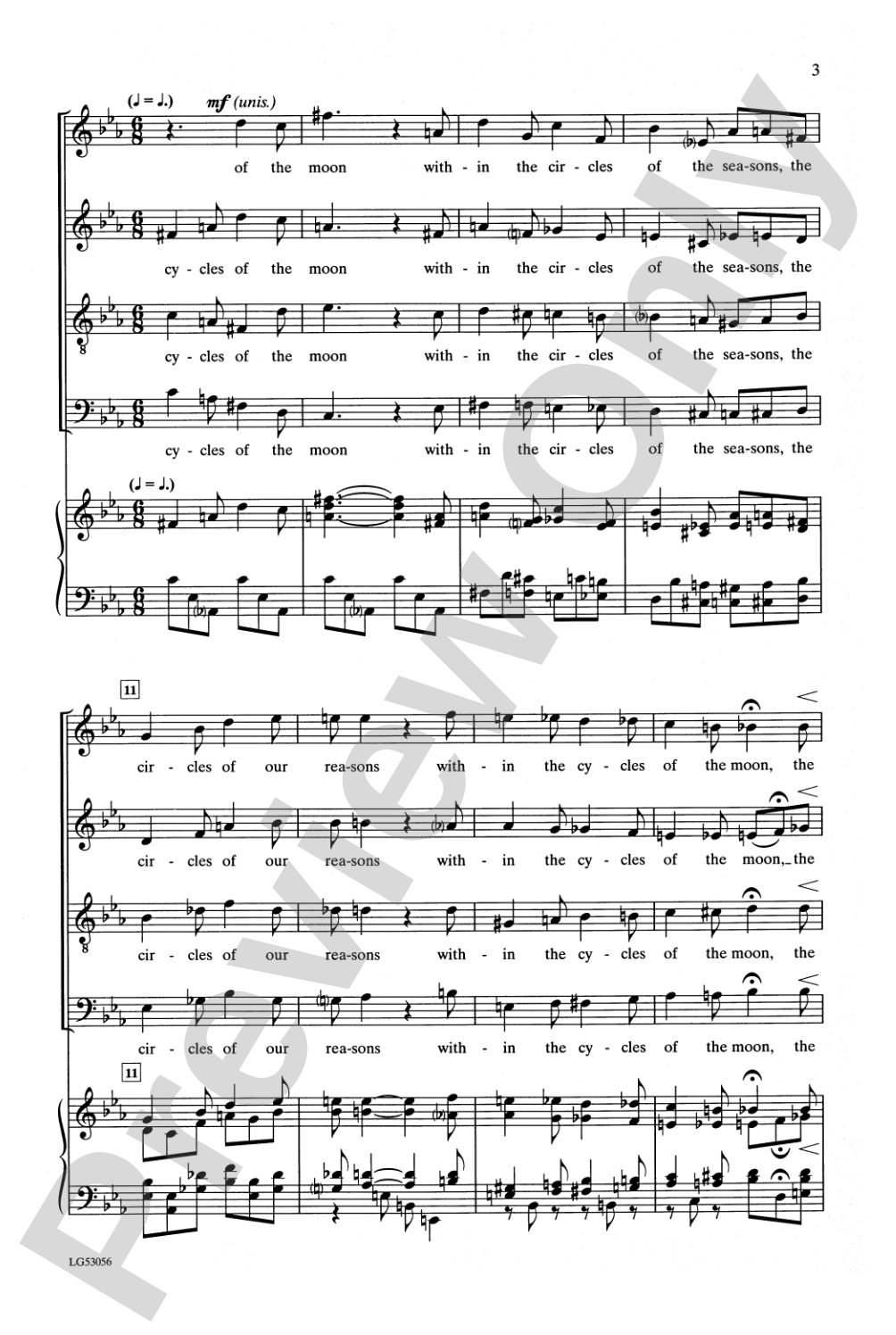 Circles: SATB Choral Octavo