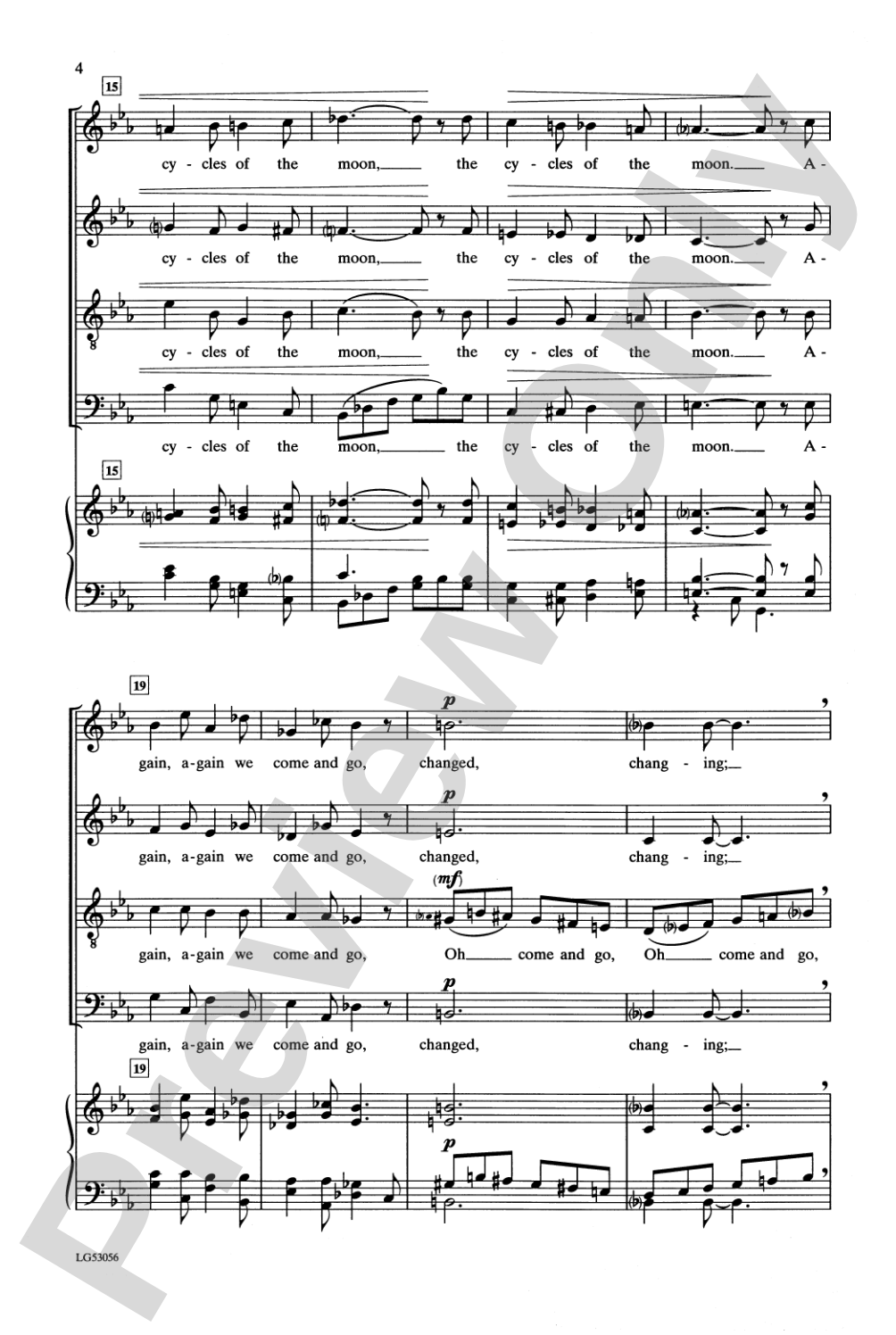 Circles: SATB Choral Octavo