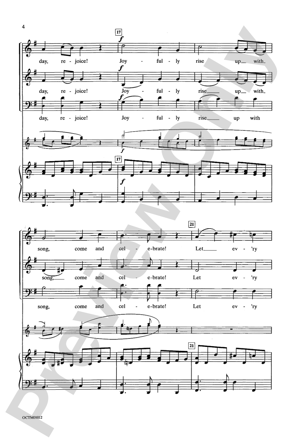 Forever Lift Your Voice: 3-Part Mixed Choral Octavo