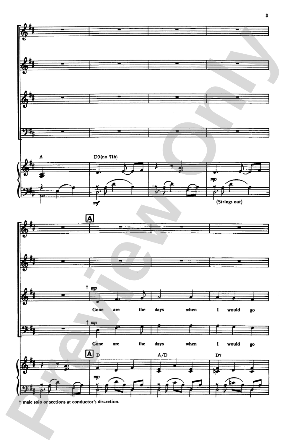 Song of the Sea: SATB Choral Octavo