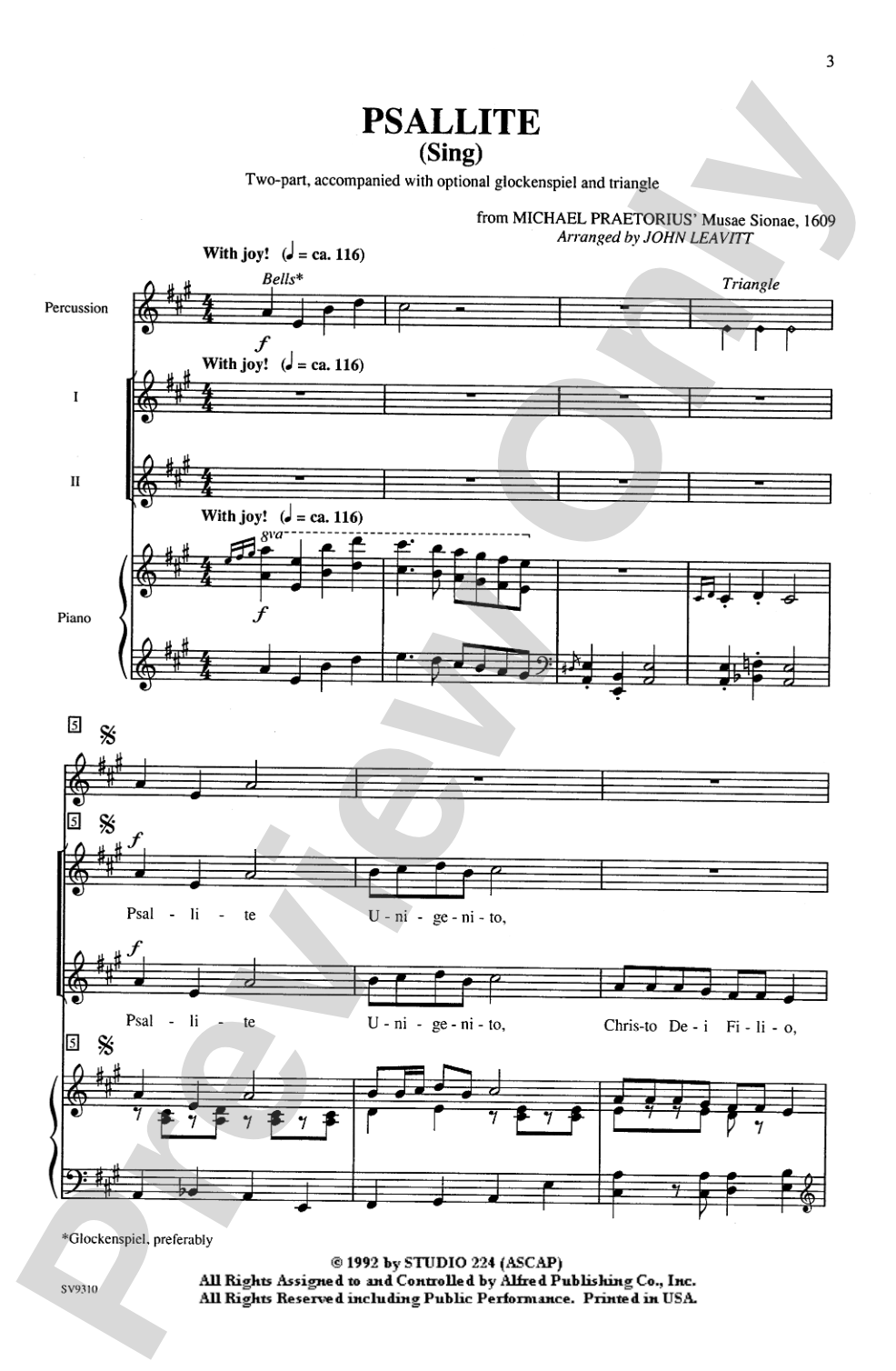 Psallite (Sing): 2-Part Choral Octavo