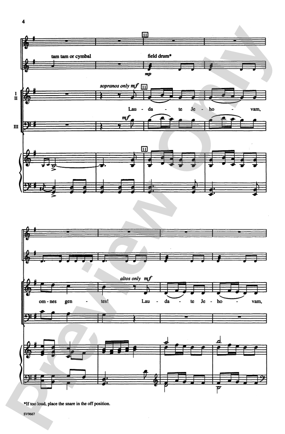 Laudate!: 3-Part Mixed Choral Octavo