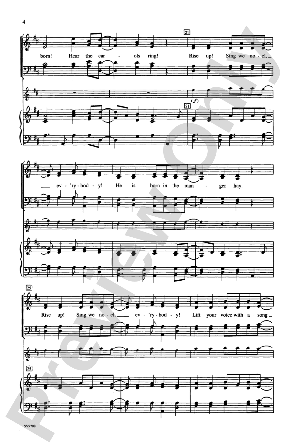 African Noel: SATB Choral Octavo