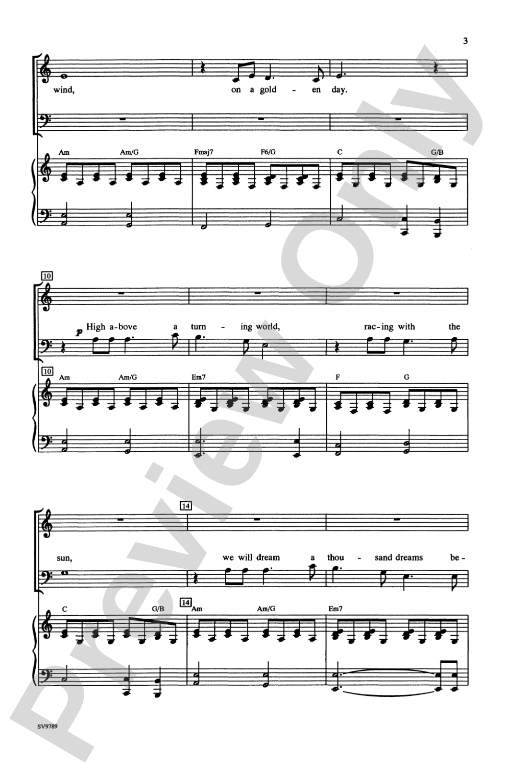One Voice, One Song: 3-Part Mixed Choral Octavo