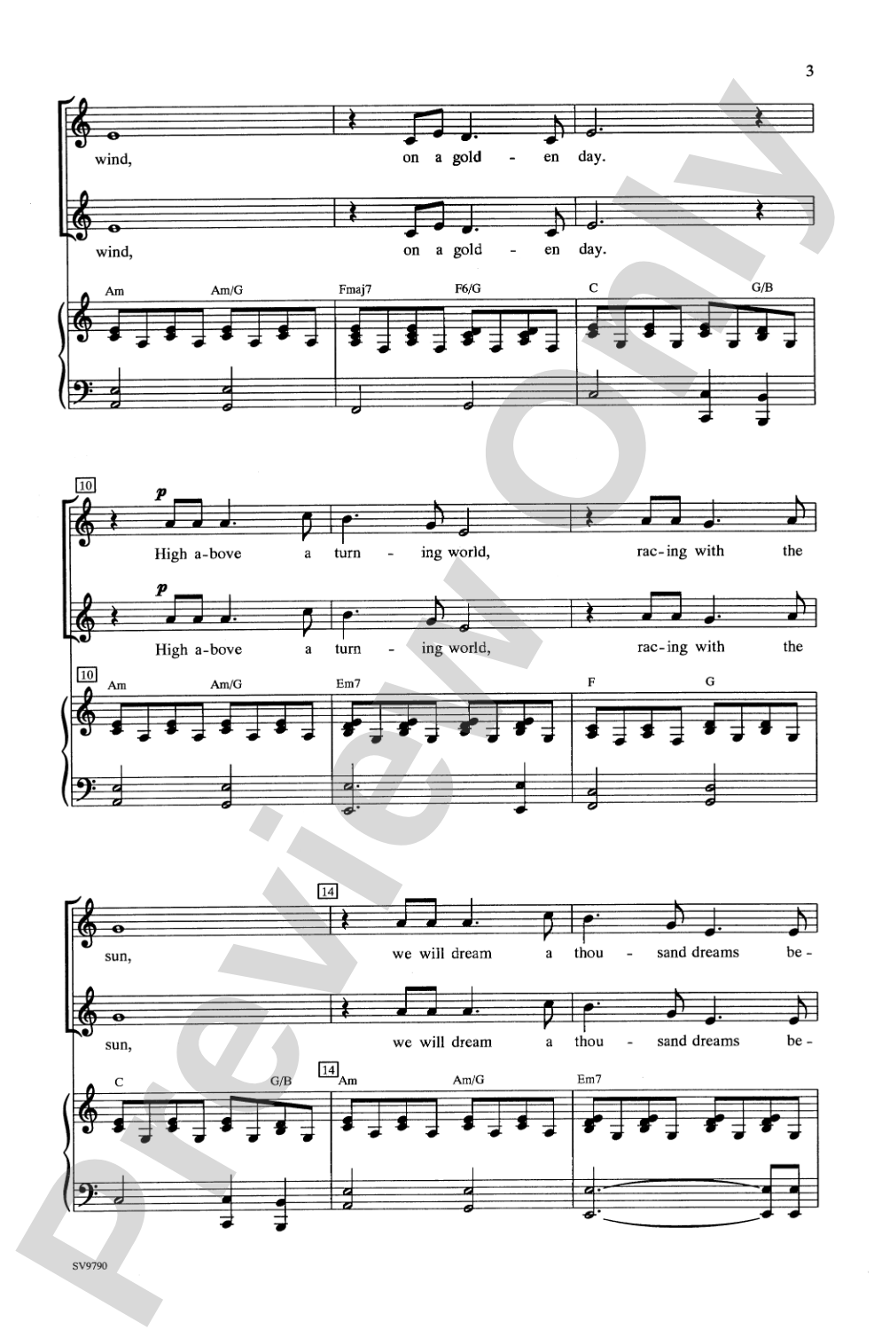 One Voice, One Song: 2-Part Choral Octavo