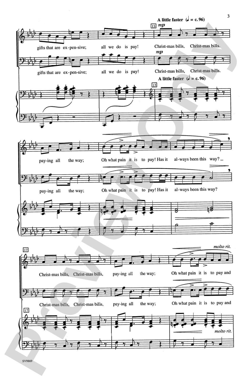 Dashing Through the Slush: TB Choral Octavo