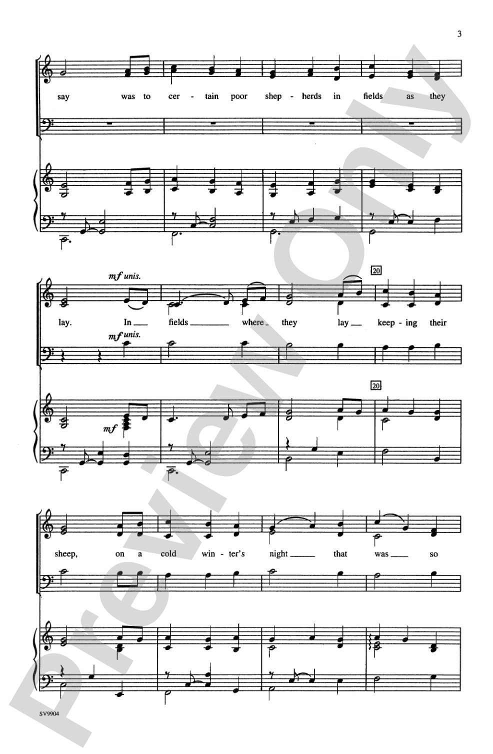 The First Noel: SATB Choral Octavo