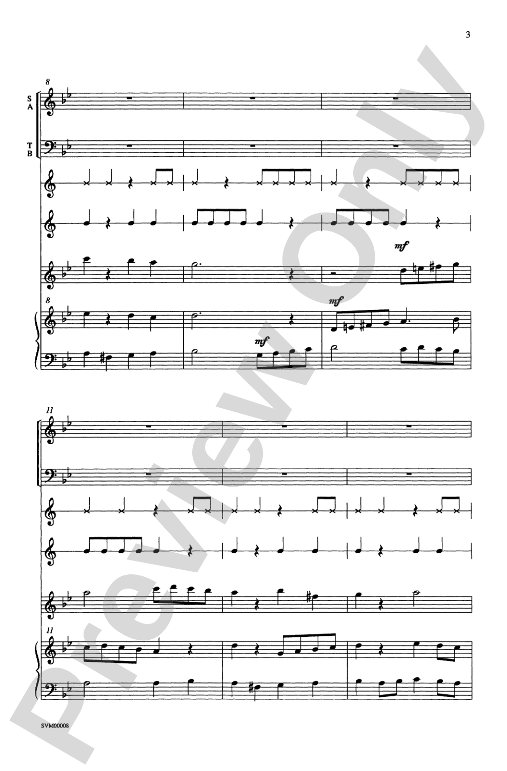 Patapan: SATB Choral Octavo