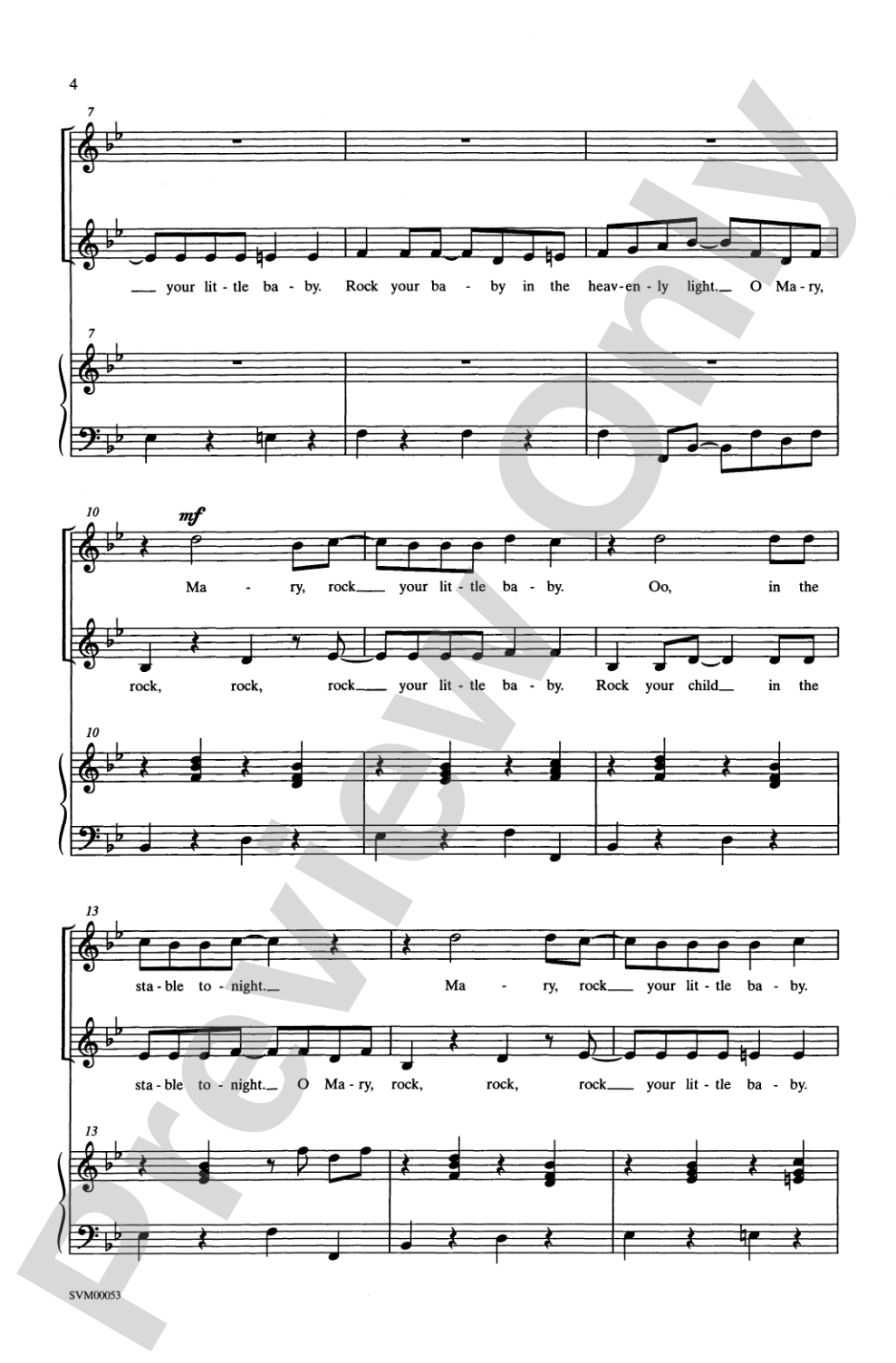 Mary, Mary: 2-Part Choral Octavo
