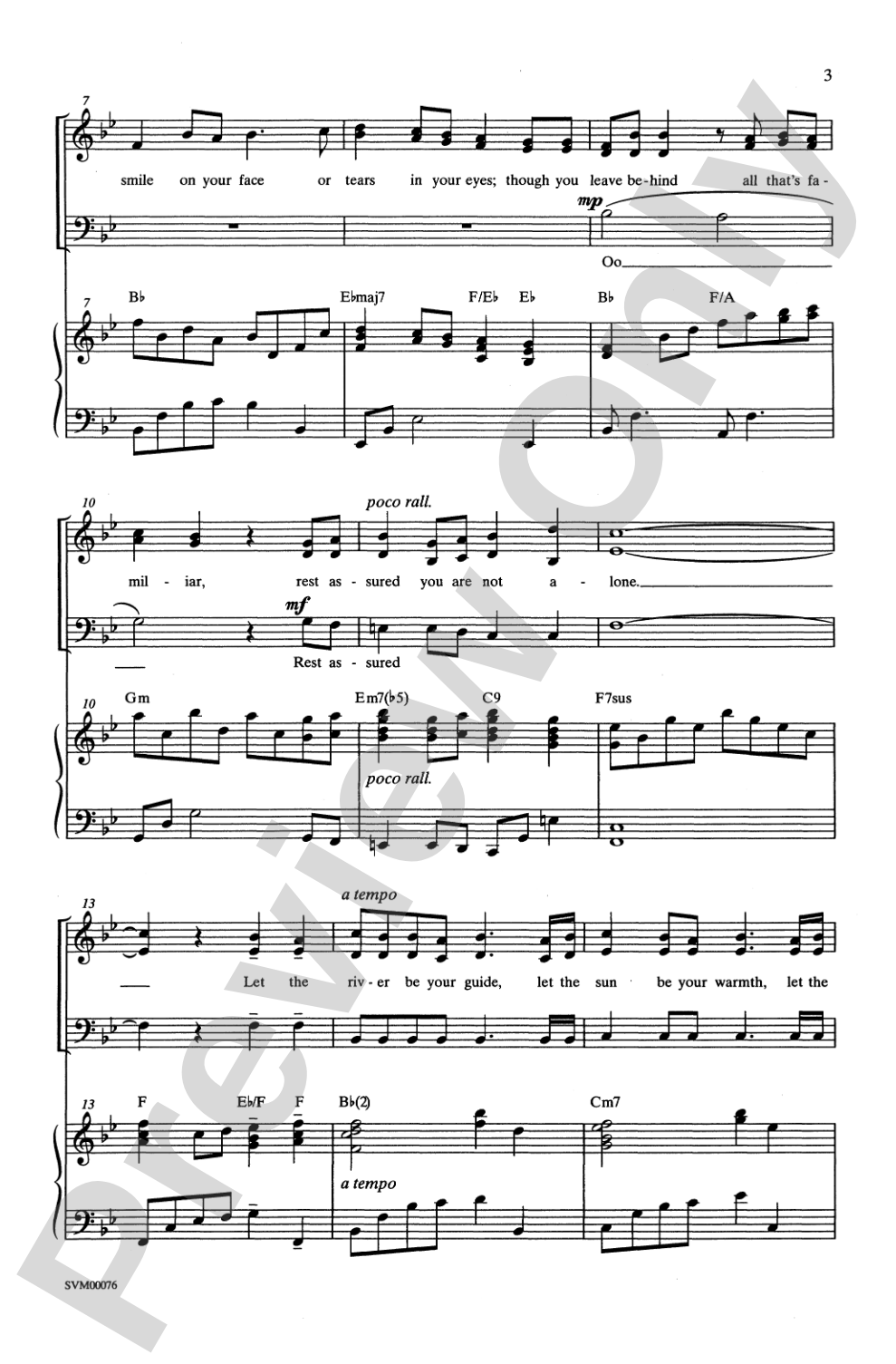 By Your Side and in Your Heart: SAB Choral Octavo