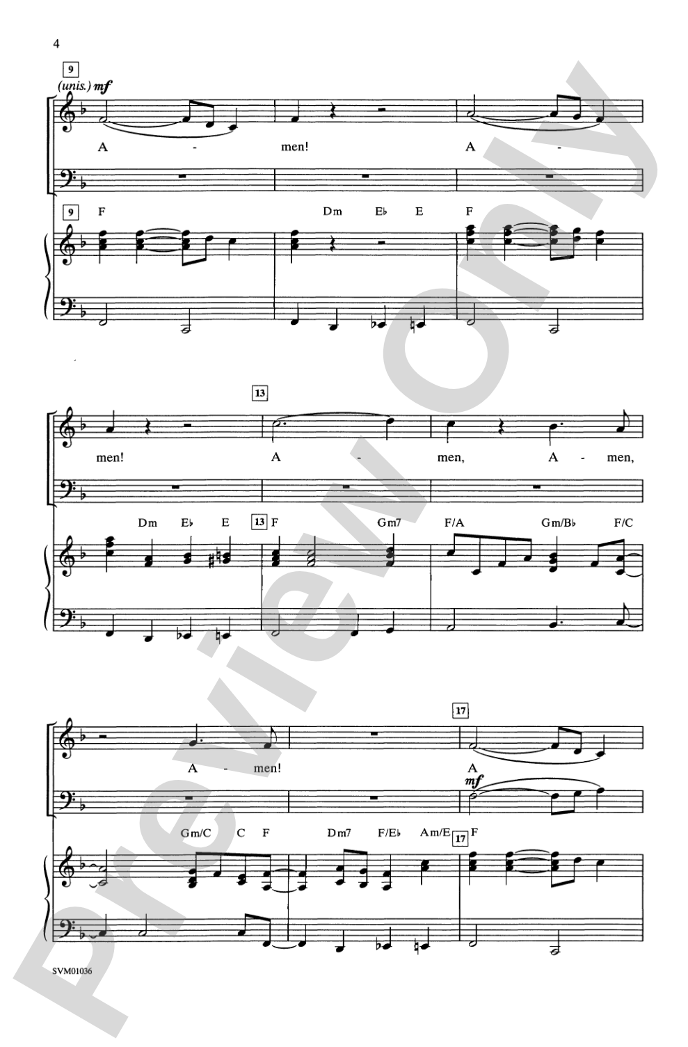 Amen!: 3-Part Mixed Choral Octavo