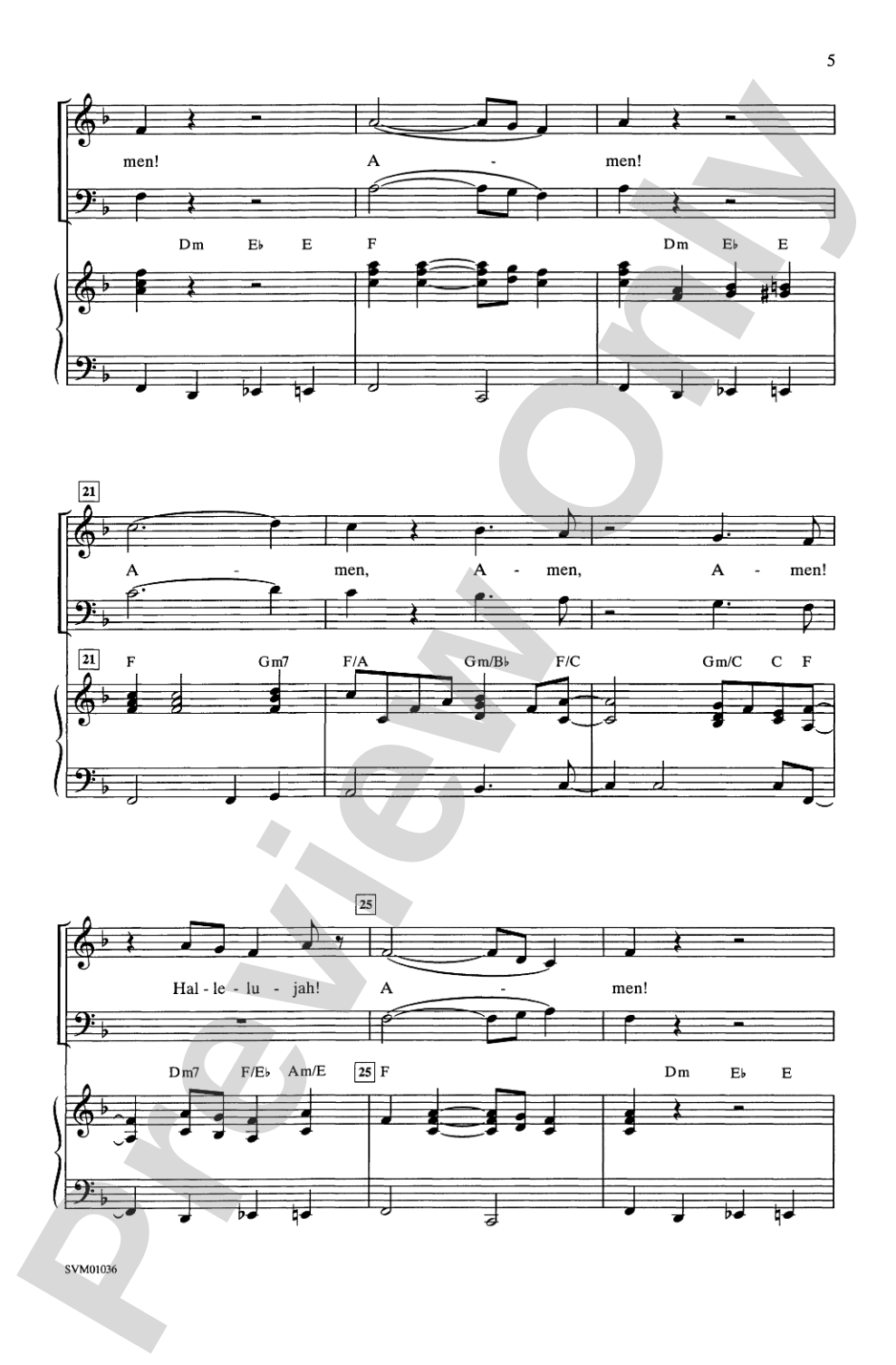 Amen!: 3-Part Mixed Choral Octavo