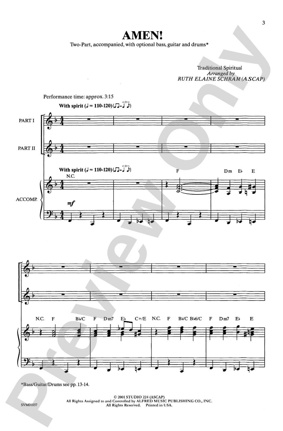 Amen!: 2-Part Choral Octavo