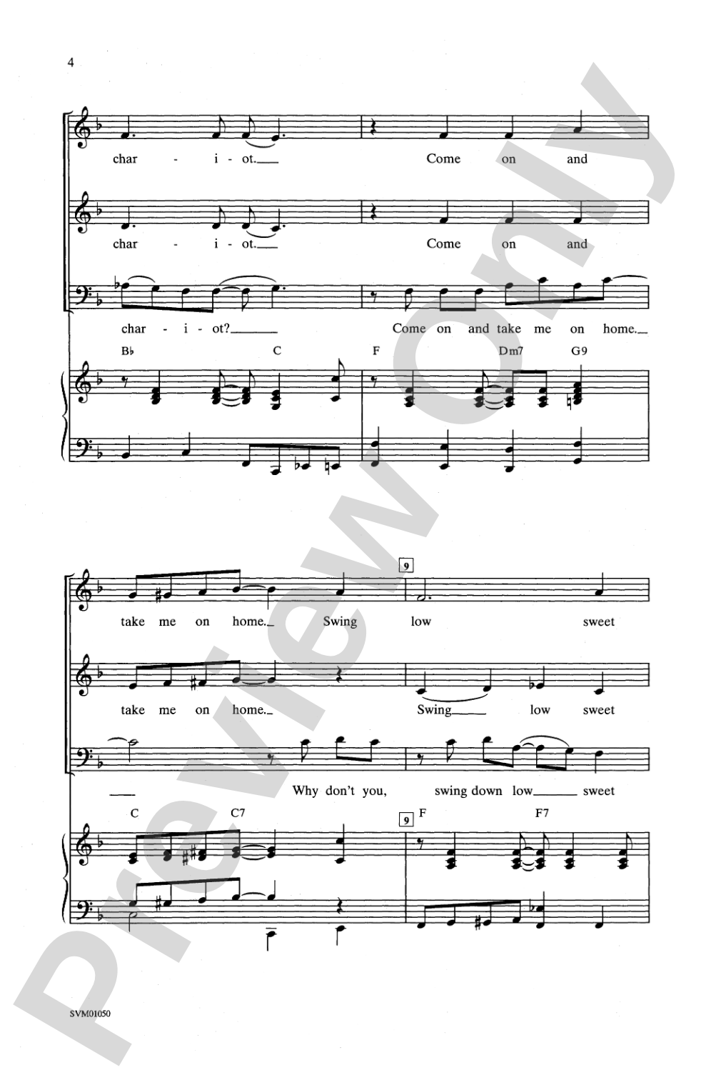 Swing Down Low: 3-Part Mixed Choral Octavo