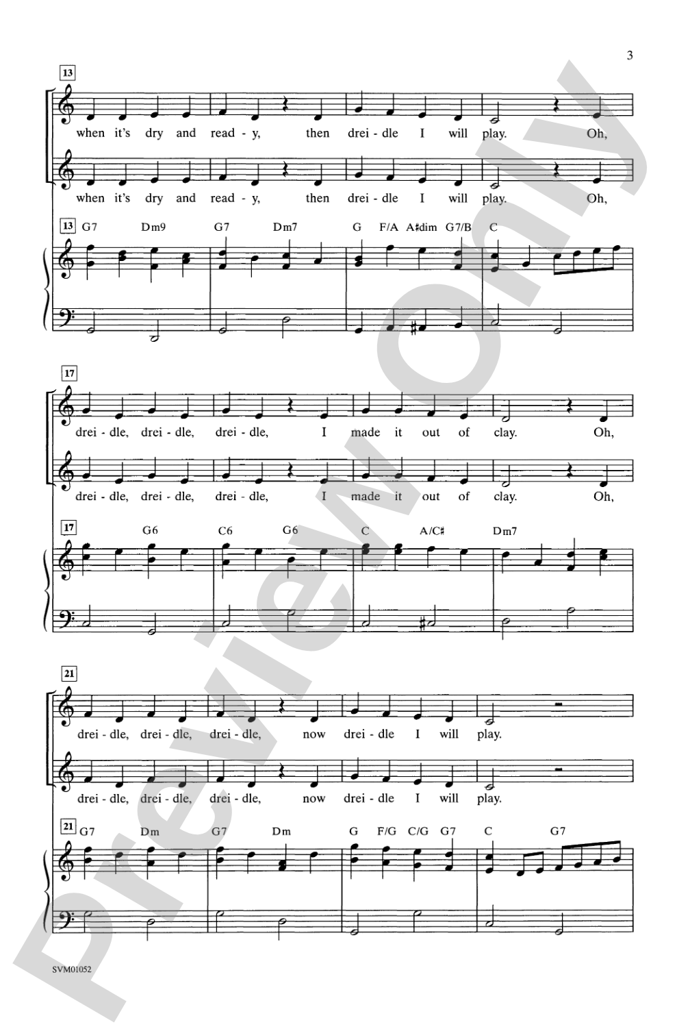 Dreidle, Dreidle: 2-Part Choral Octavo