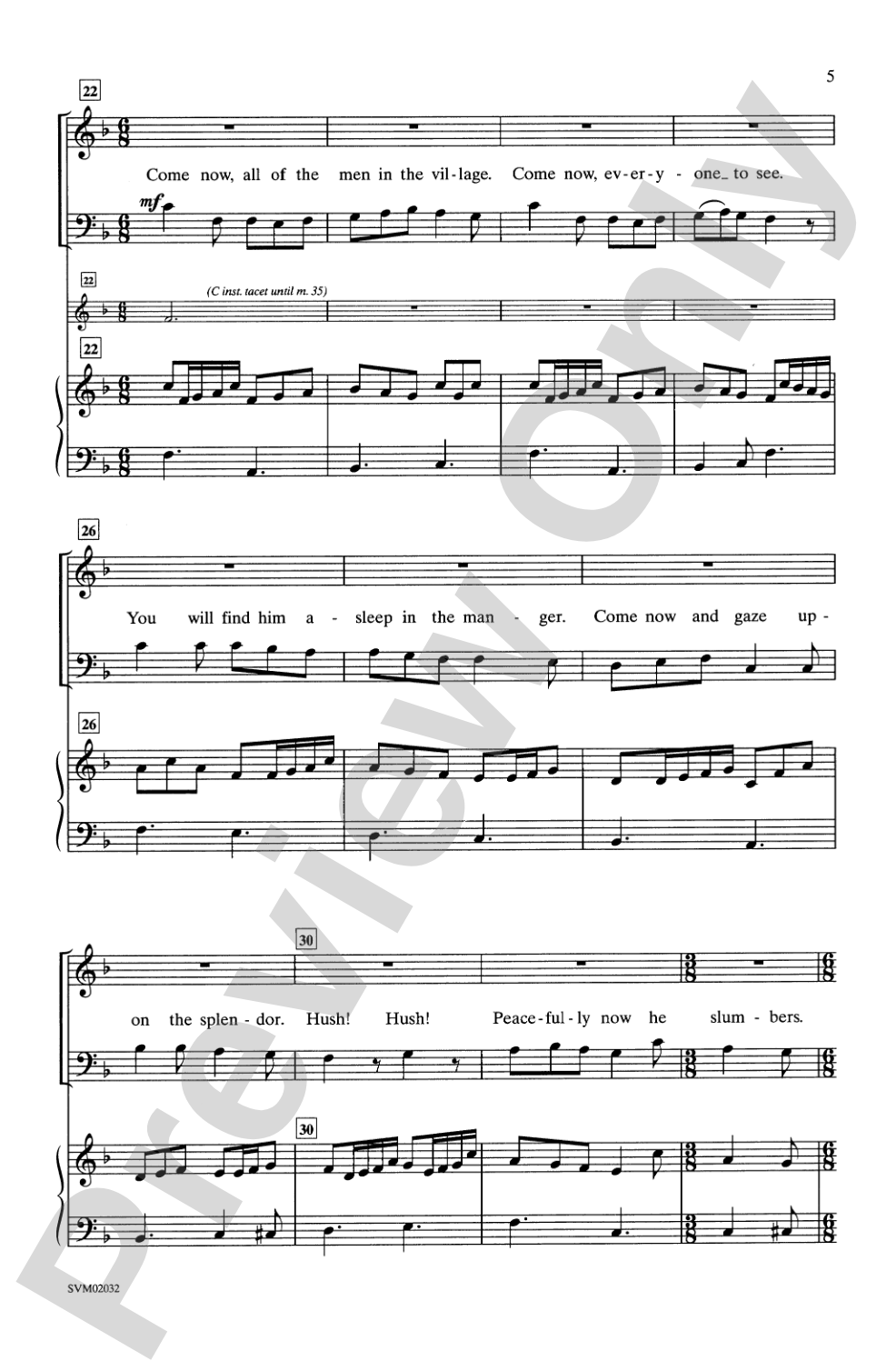 Bring a Torch, Jeannette, Isabella: SAB Choral Octavo