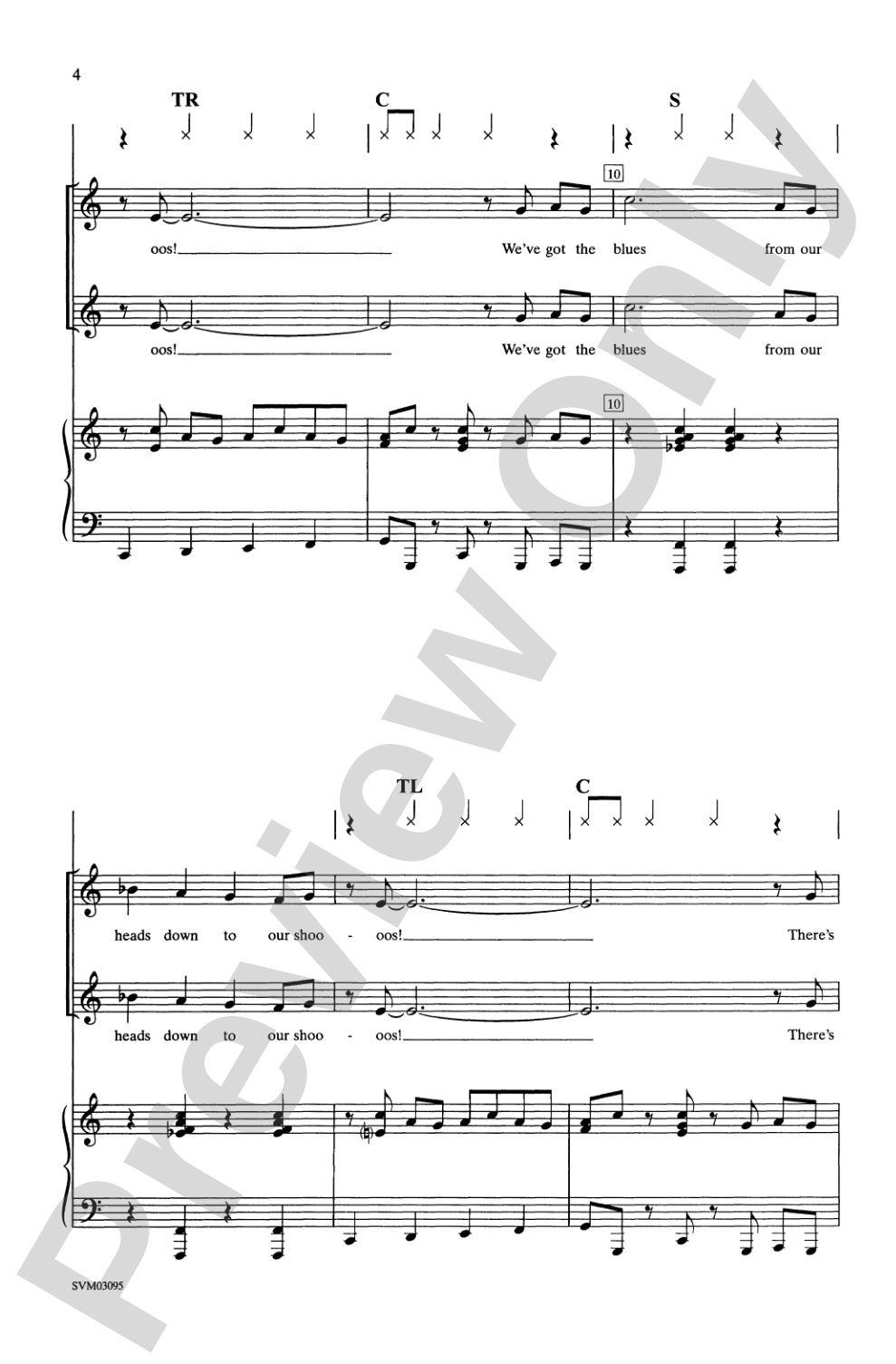 Kazoos 'n' Shoes Blues: 2-Part (with Opt. Choreography) Choral Octavo