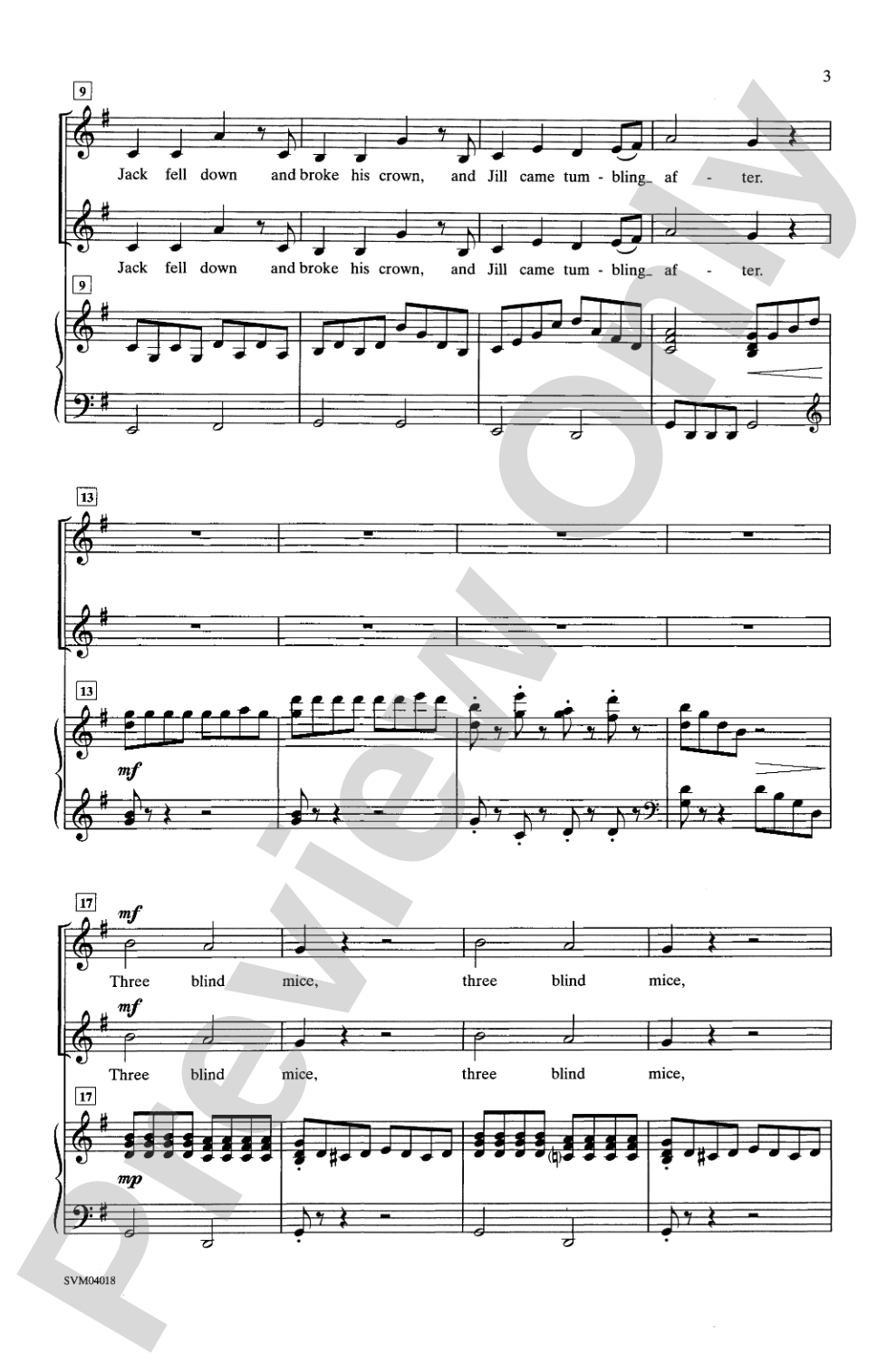 Mother Goose Meets Mozart: 2-Part Choral Octavo