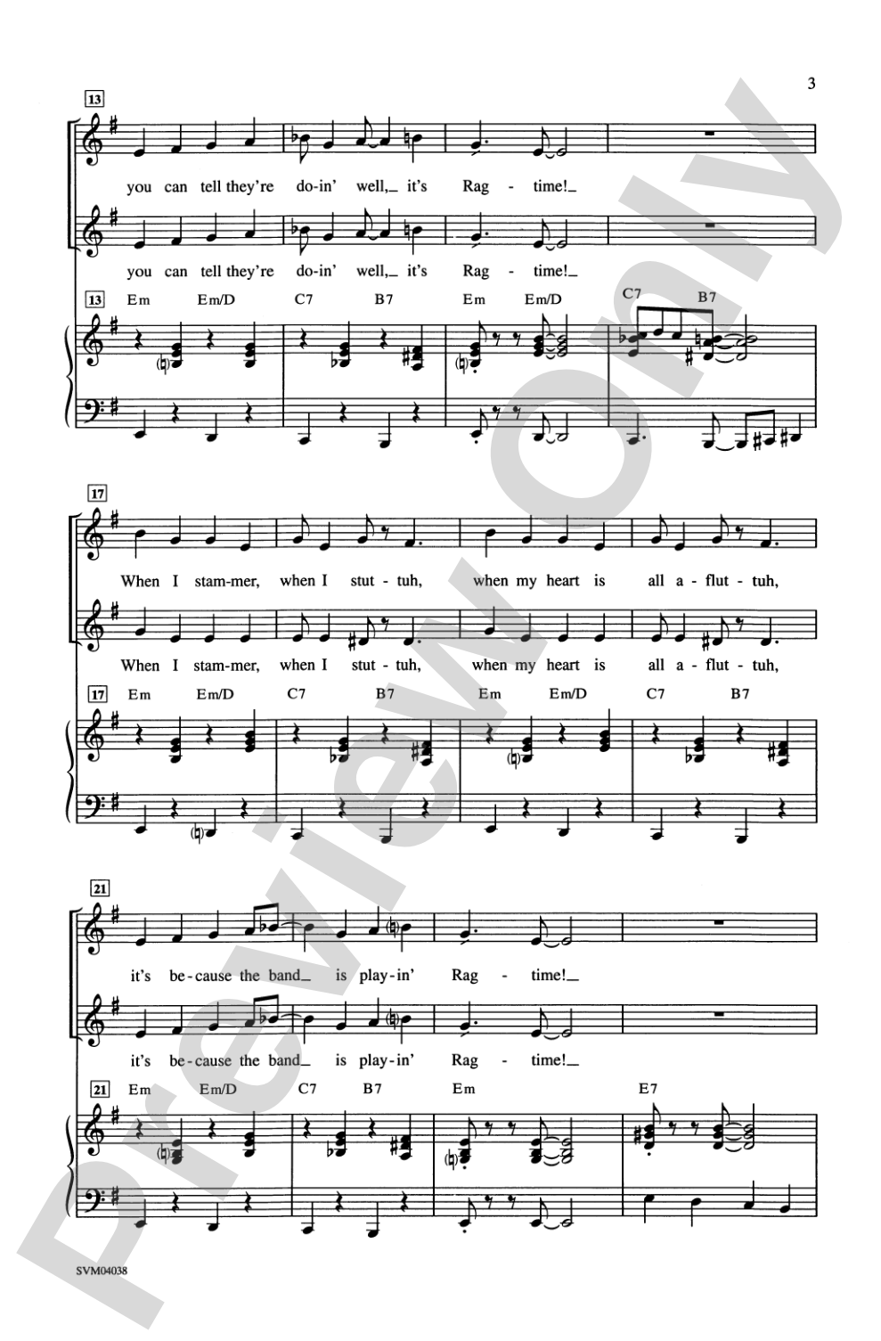 It's Ragtime!: 2-Part Choral Octavo