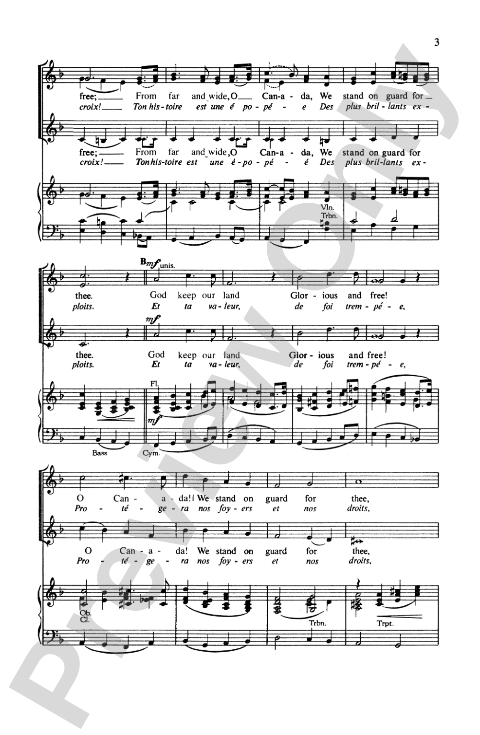 O Canada: SATB Choral Octavo