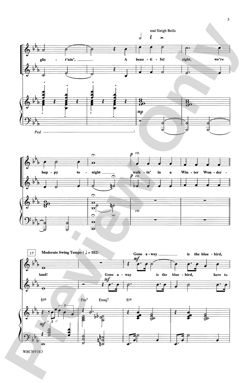 Winter Wonderland: 2-Part Choral Octavo
