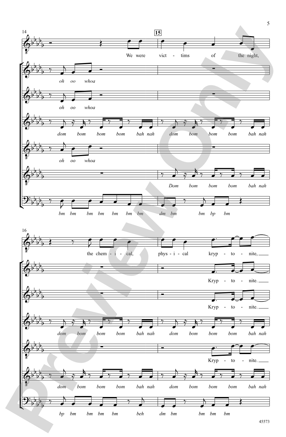 Shut Up and Dance: SATB, <i>a cappella</i> Choral Octavo