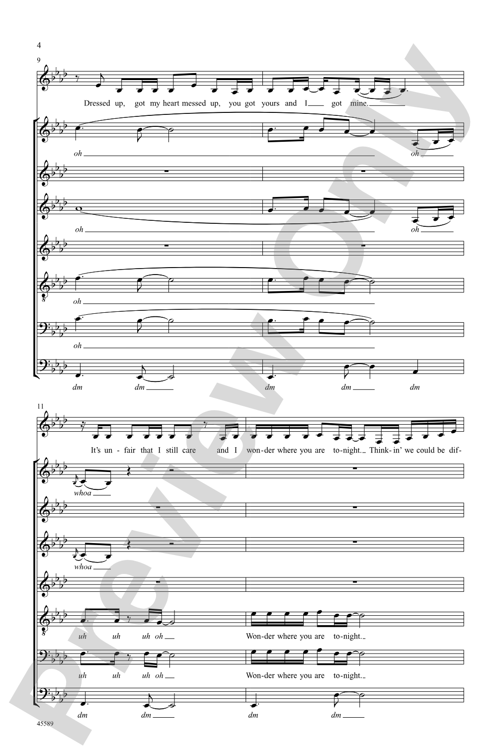 Should've Been Us: SATB, <i>a cappella</i> Choral Octavo