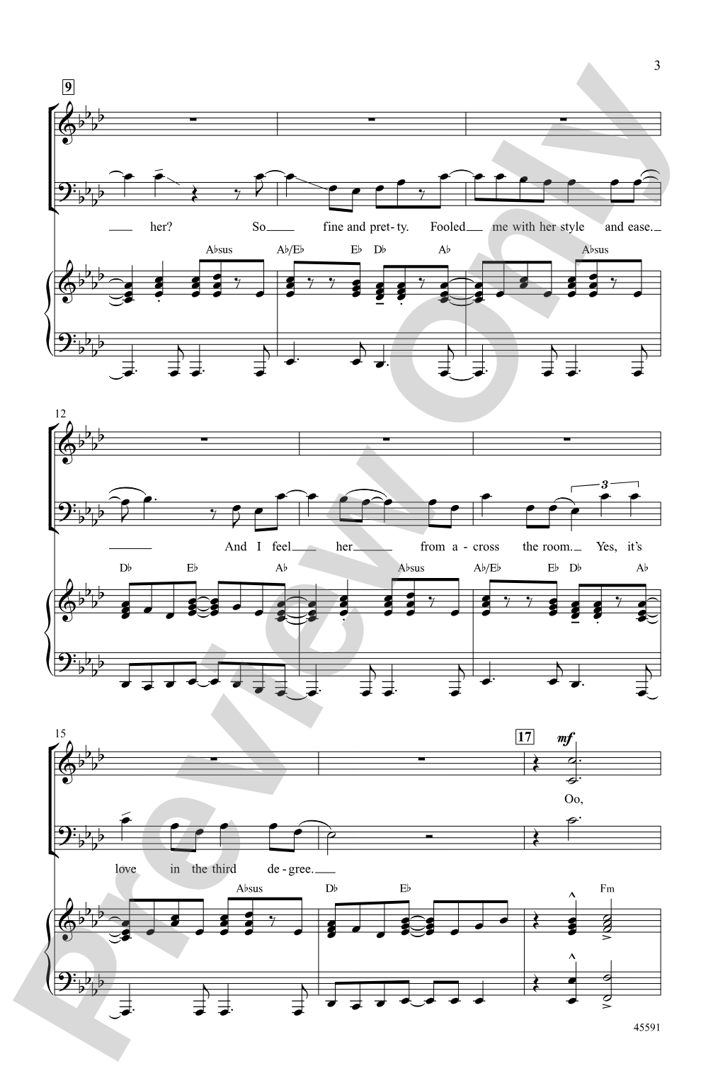 Dance the Night Away: SATB Choral Octavo