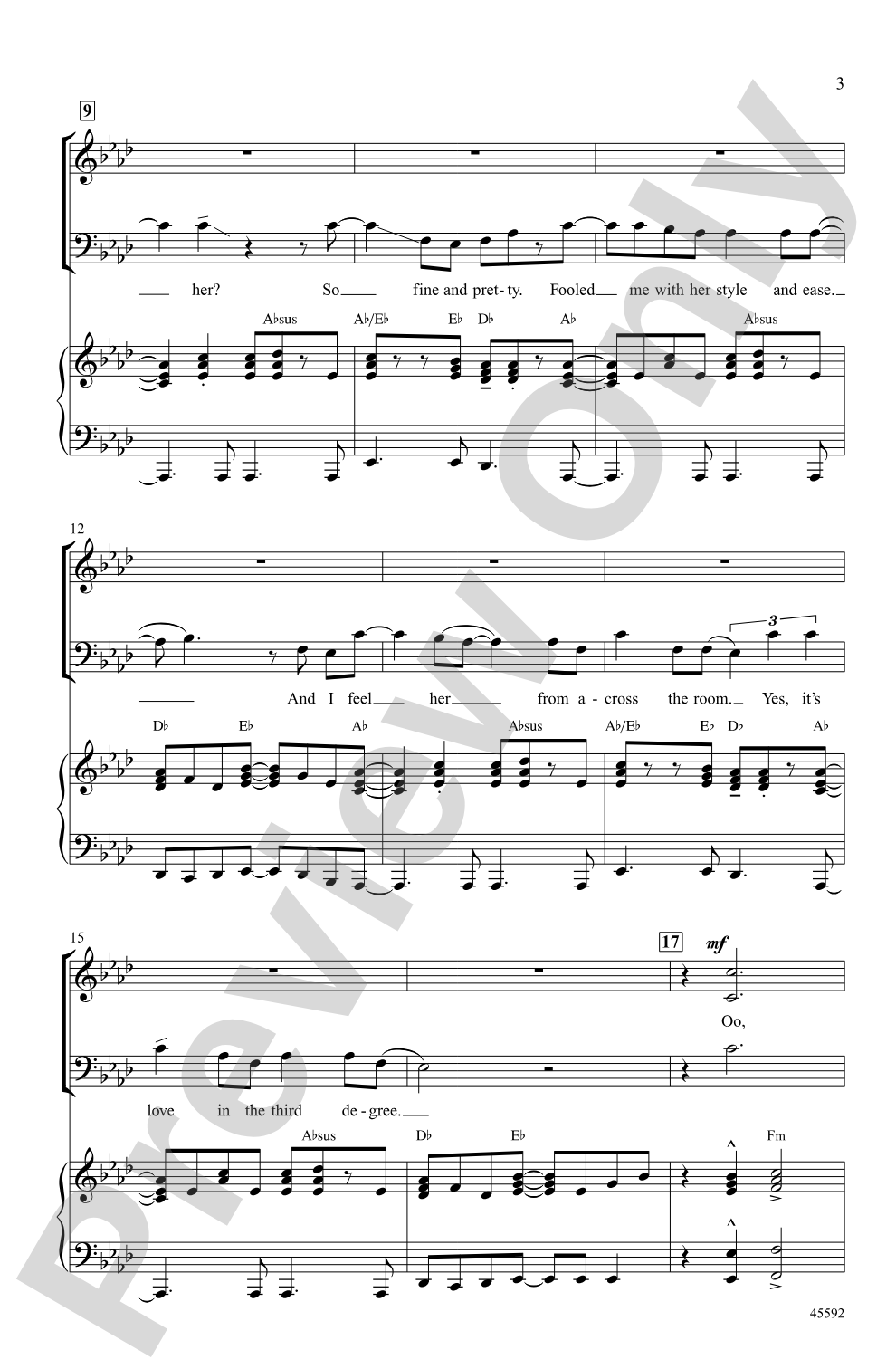 Dance the Night Away: SAB Choral Octavo