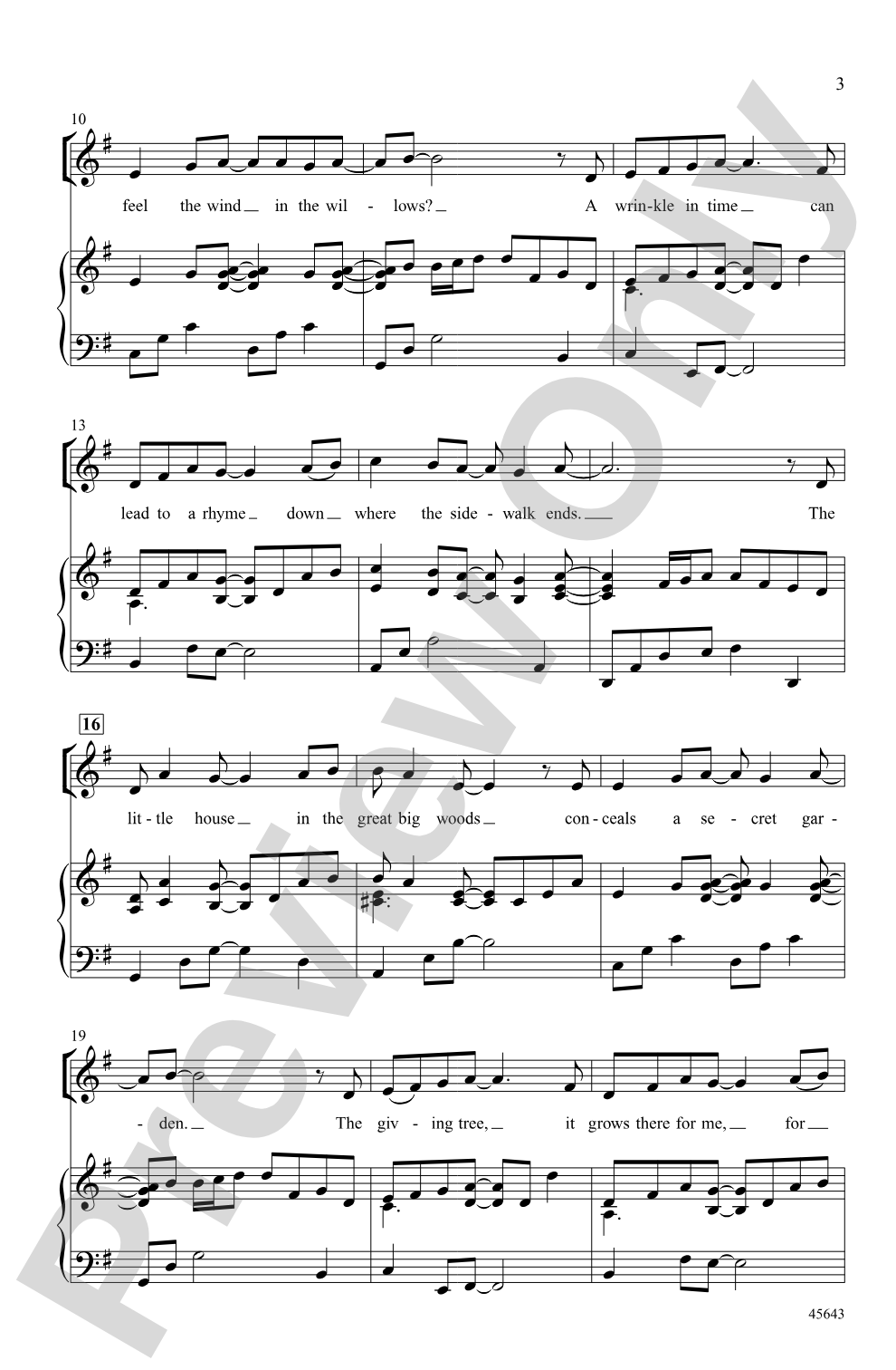 Stories of My Life: 2-Part Choral Octavo
