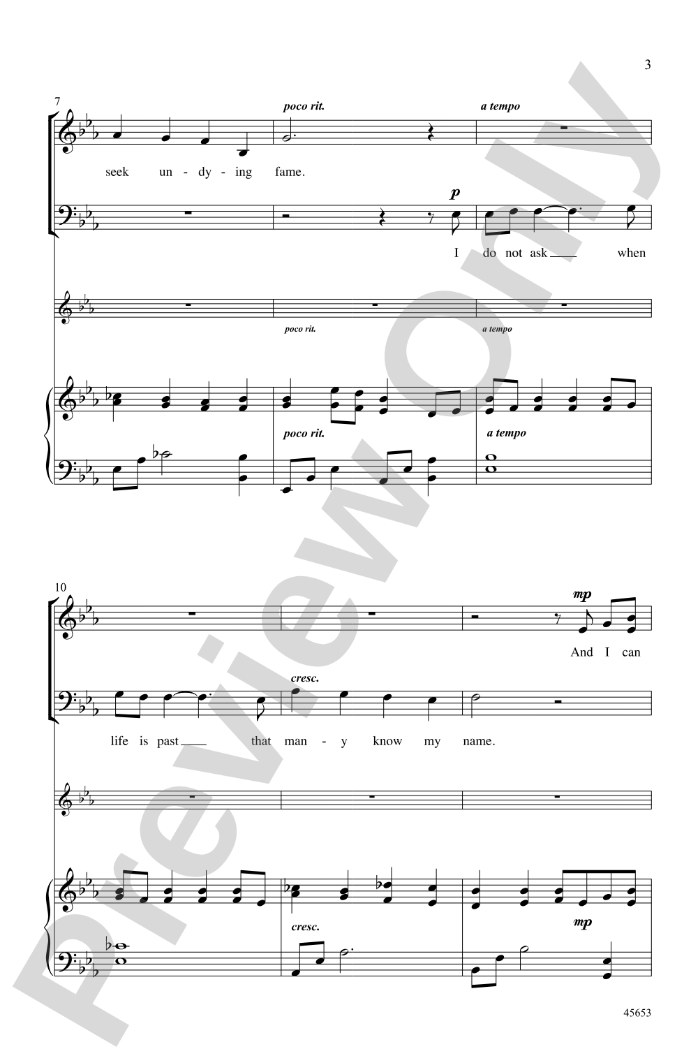 Call Me Friend: SATB Choral Octavo